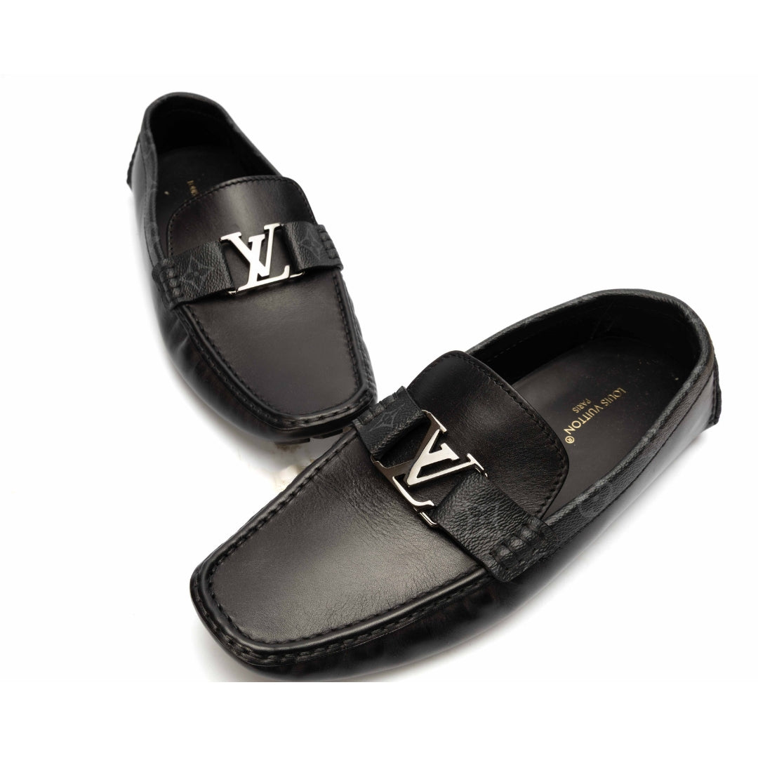 Louis Vuitton Black Monte Carlo Moccasin
