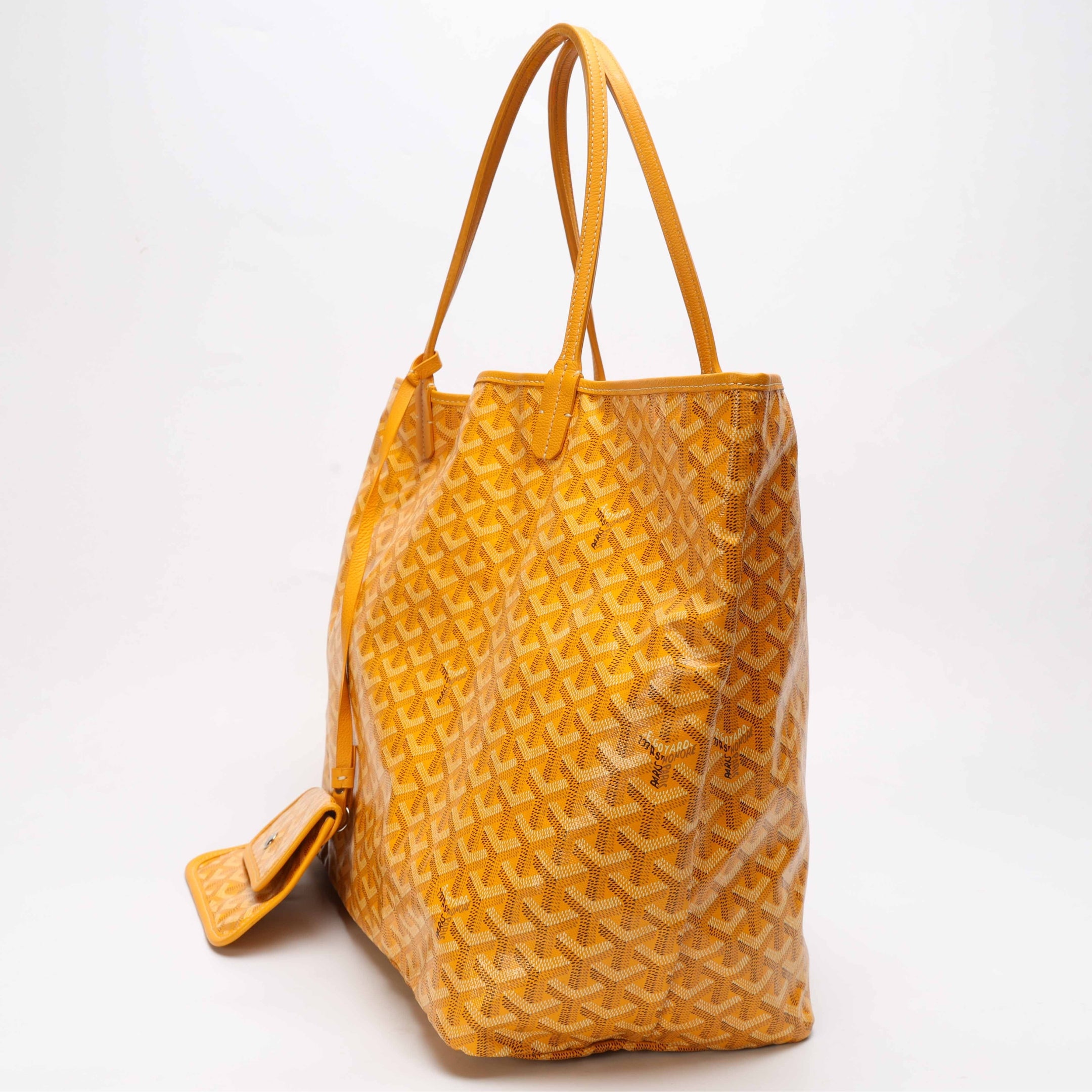 Goyard Yellow Goyardine Saint Louis GM Tote