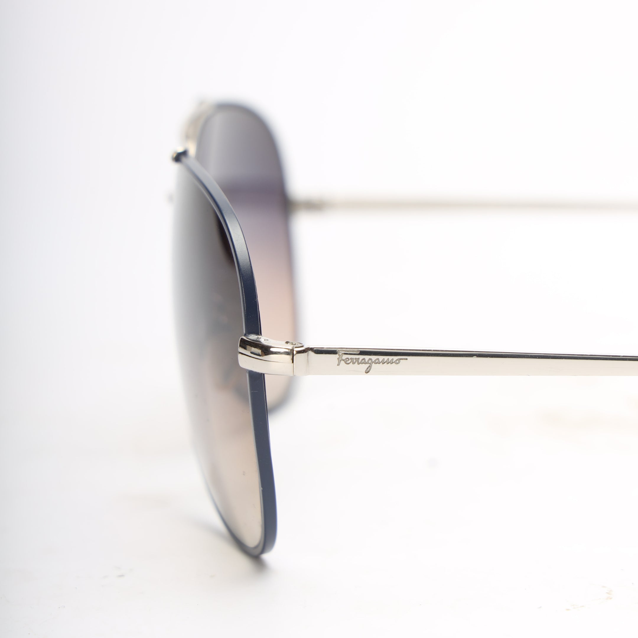 Salvatore Ferragamo Gradient Aviator Sunglasses