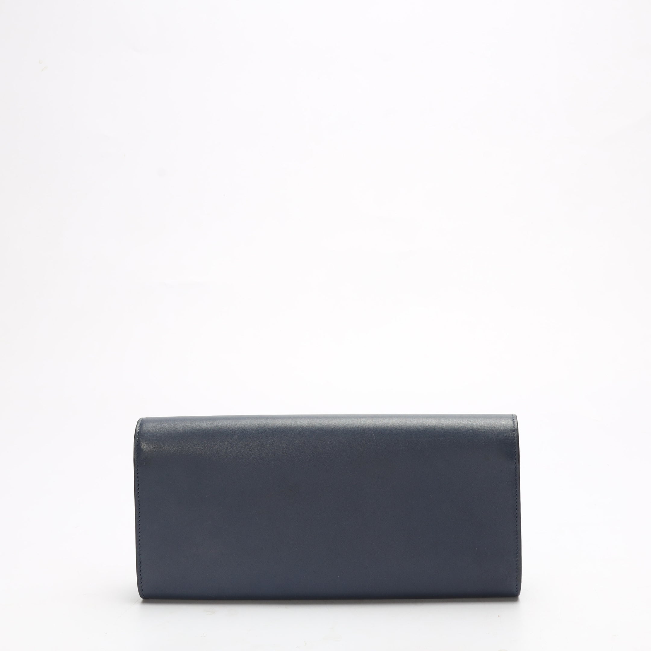 Gucci Navy Satin GG Broadway Crystals Clutch