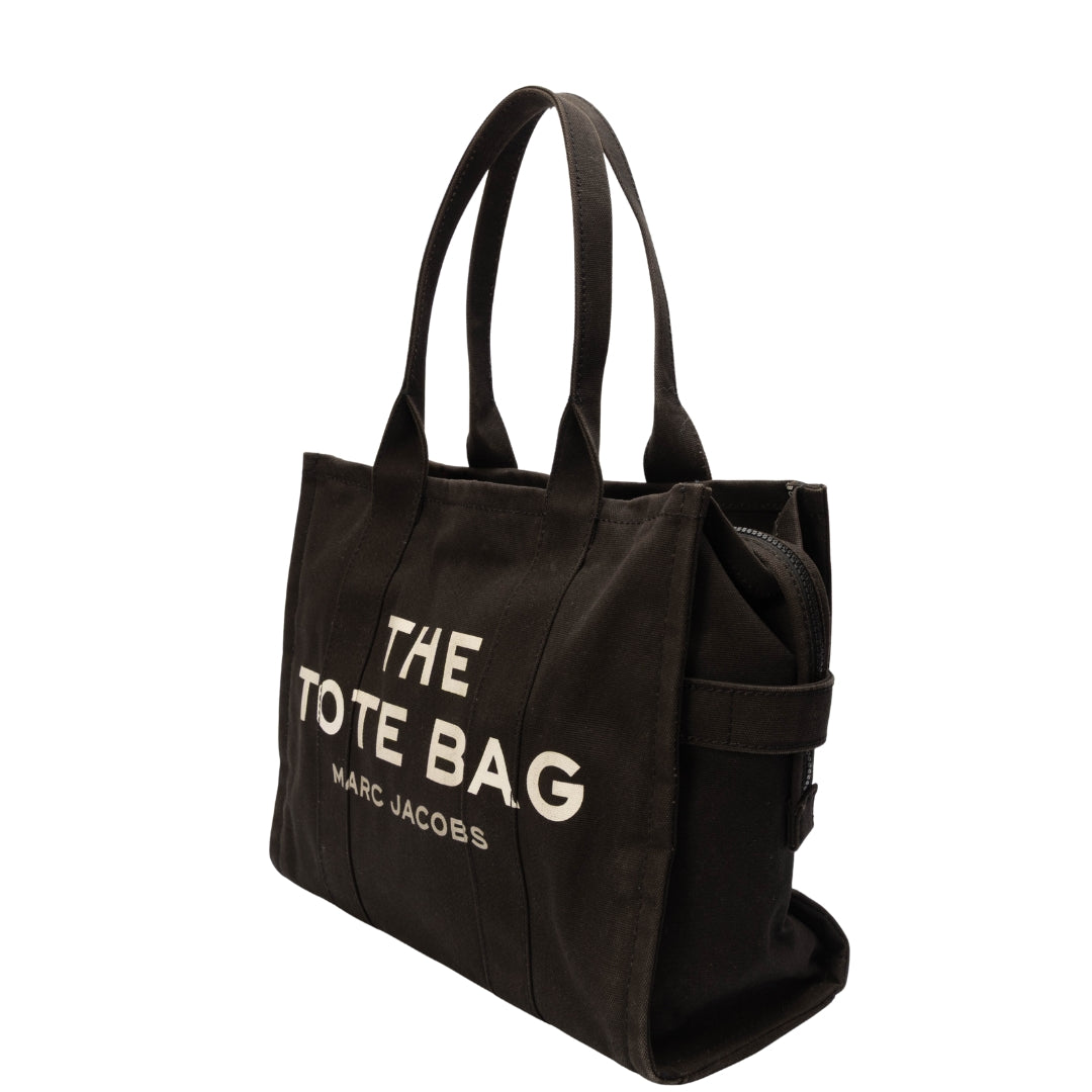 Marc Jacobs Black Jacquard Large Tote Bag