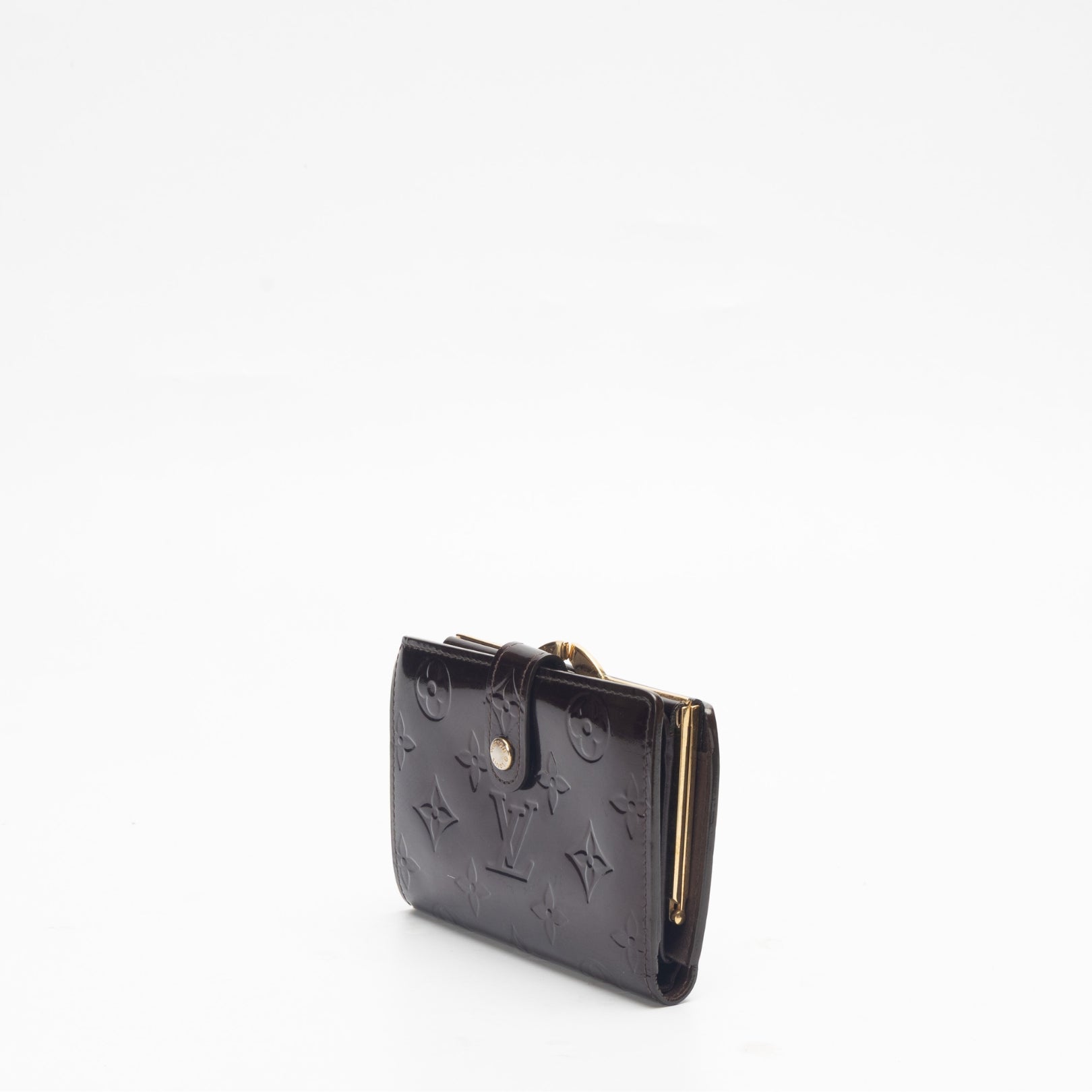 Louis Vuitton Amarante Monogram Vernis French Wallet