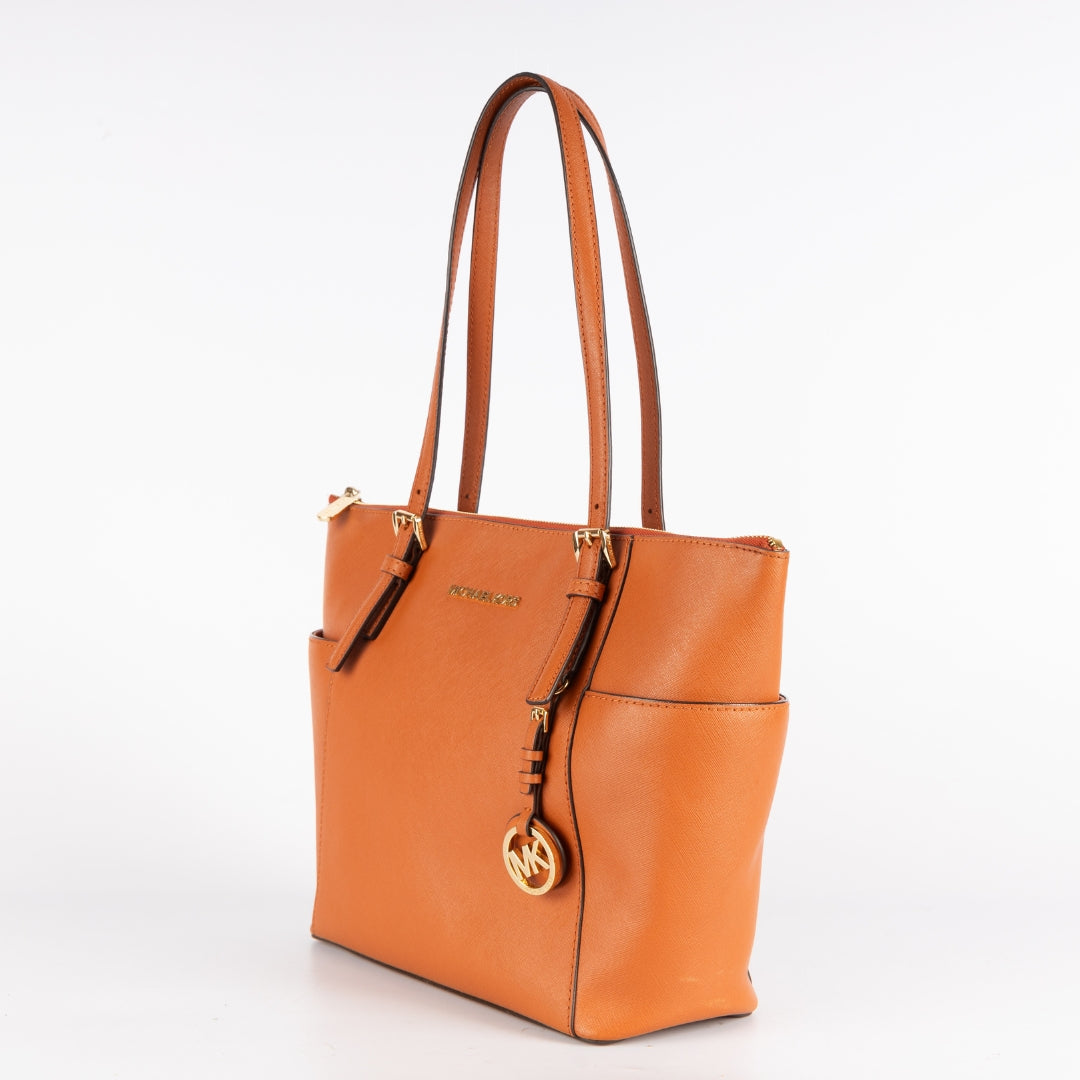 Michael Kors Acorn Jet Set Medium Tote