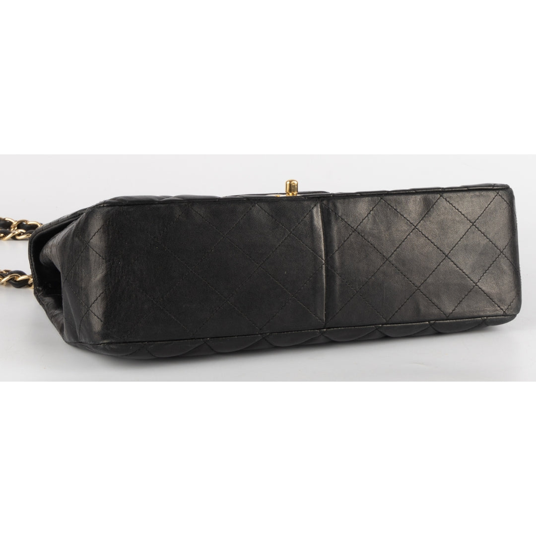 Chanel Black Quilted Leather Maxi Classic Shoulder Bag (prepaid)