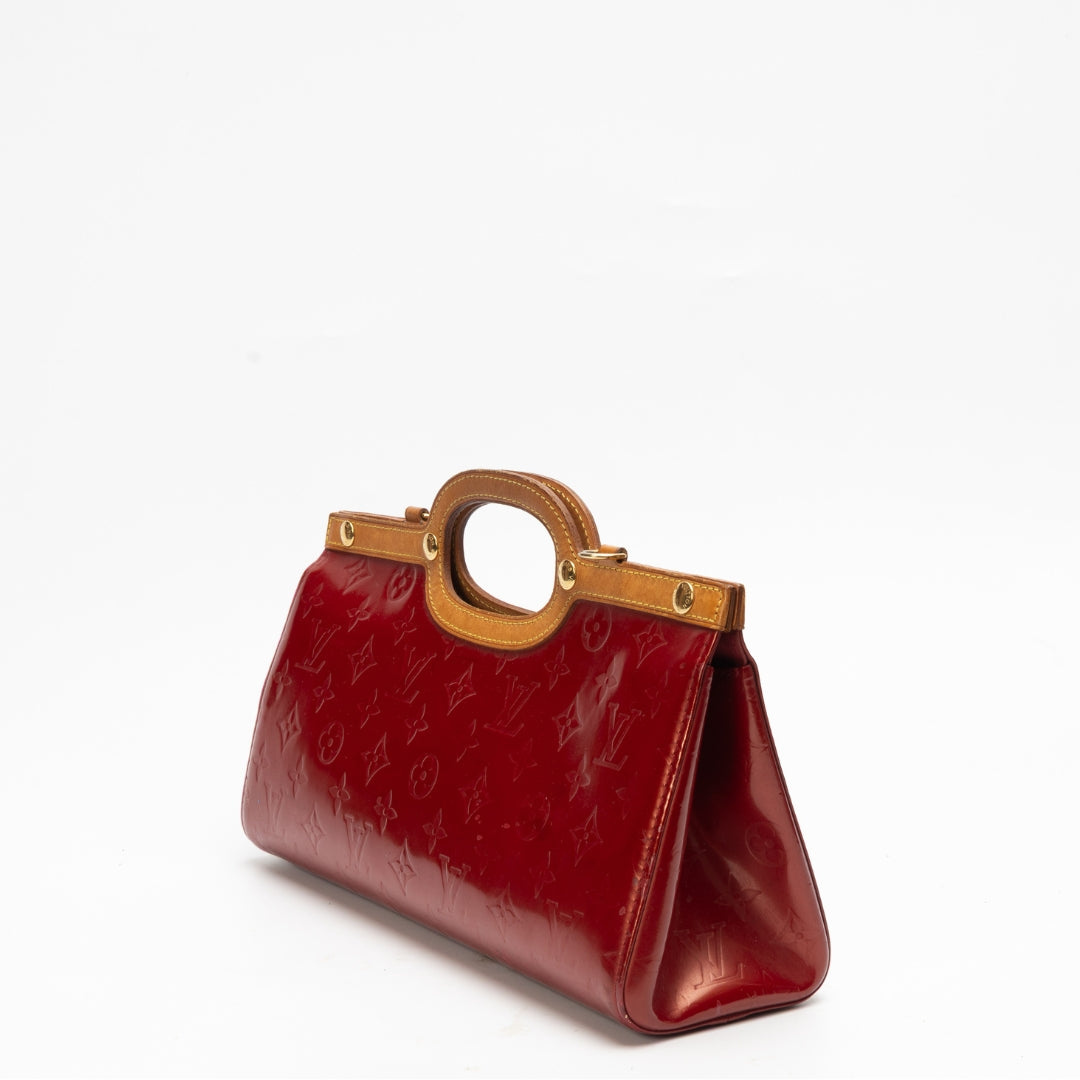 Louis Vuitton Monogram Vernis Roxbury Drive satchel