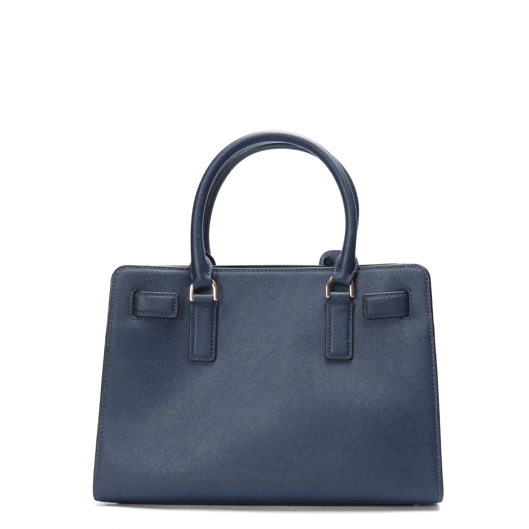 Michael Kors Navy Blue East West Dillon Satchel