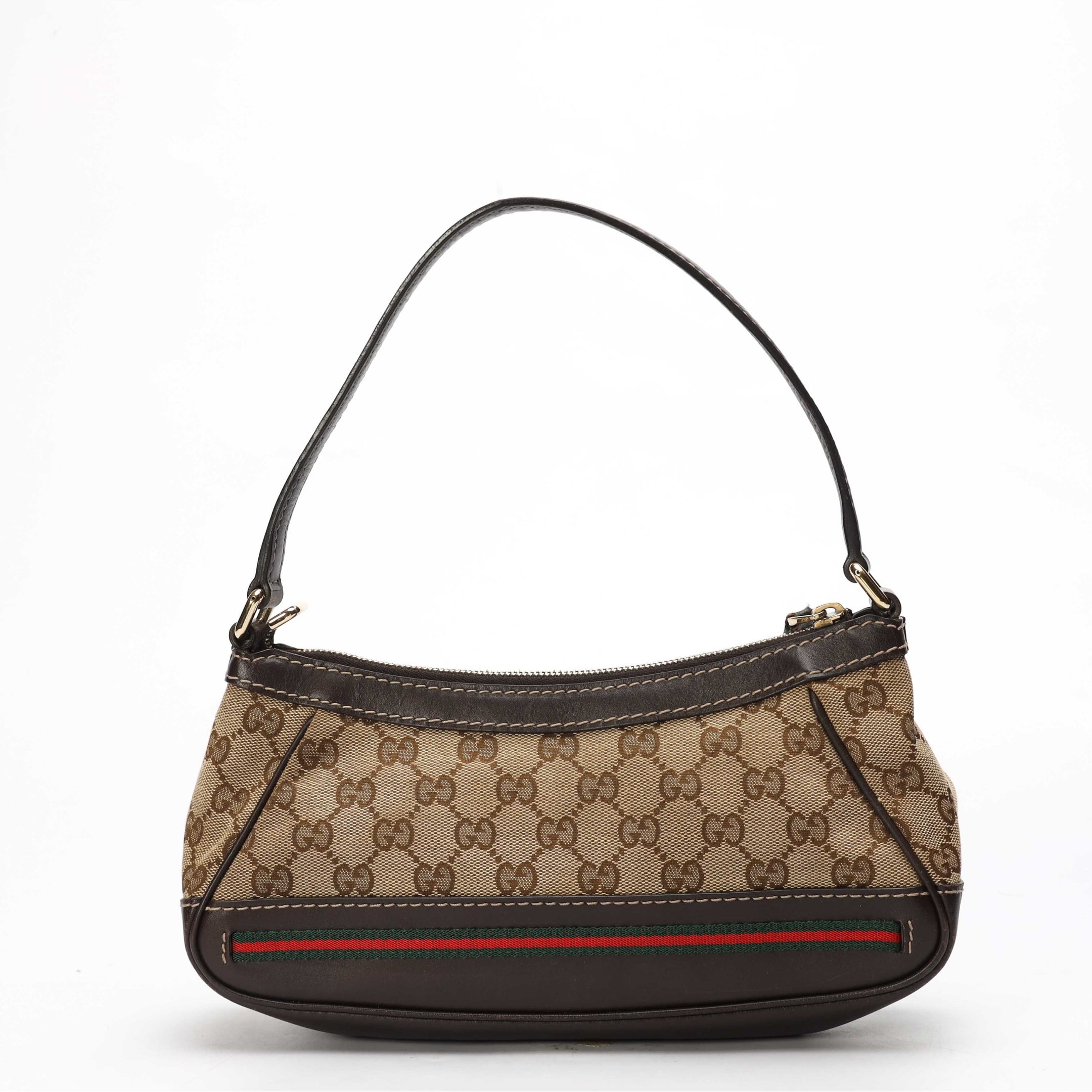 Gucci Beige GG Small Mayfair Bow Shoulder Bag