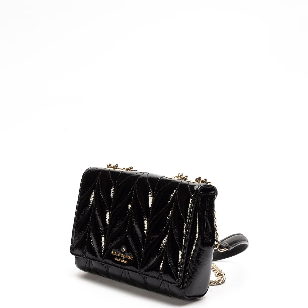 Kate Spade Black Briar Lane Quilted Emelyn Shoulder Bag