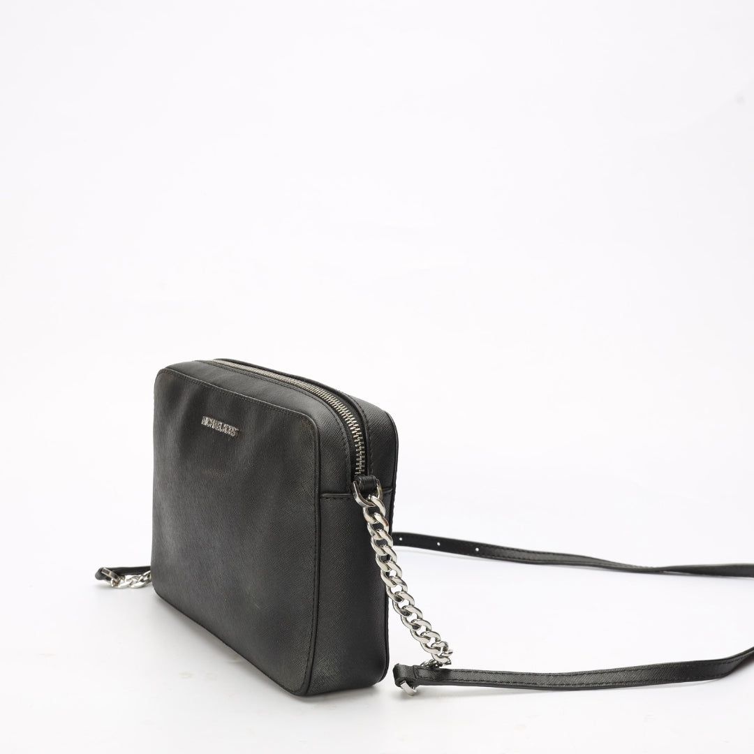 Michael Kors Black Jet Set Crossbody Bag