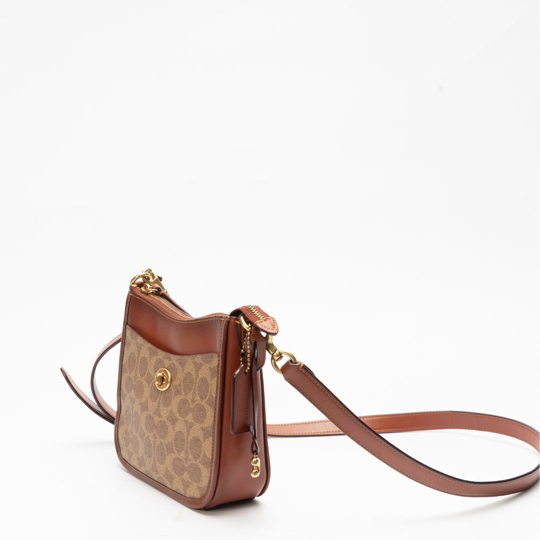 Coach Chaise 19 Signature Canvas Crossbody Bag