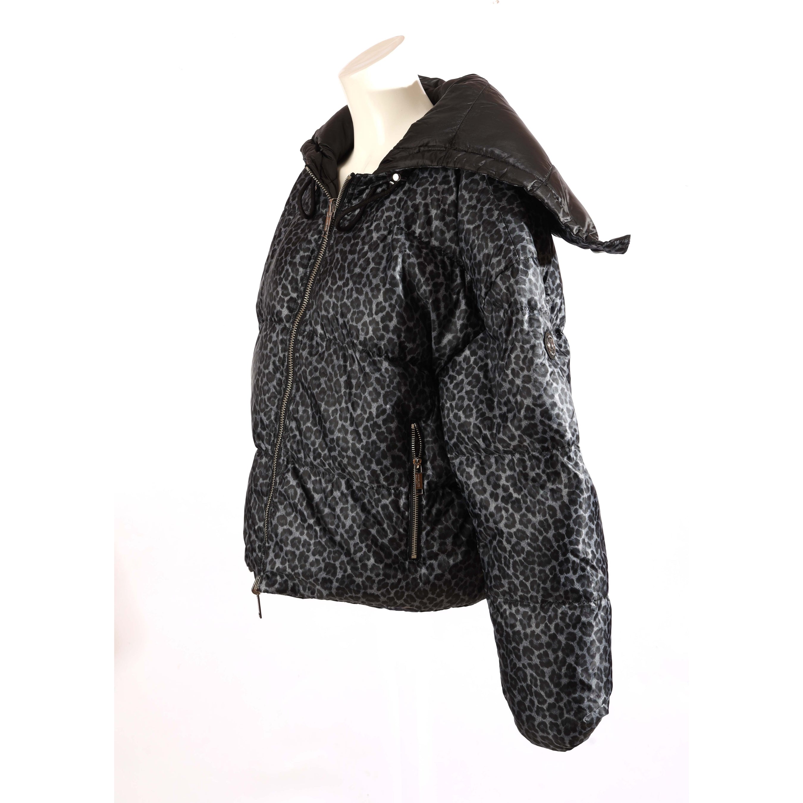 Michael Kors Quilted Reversible Hooded Puffer Jacket