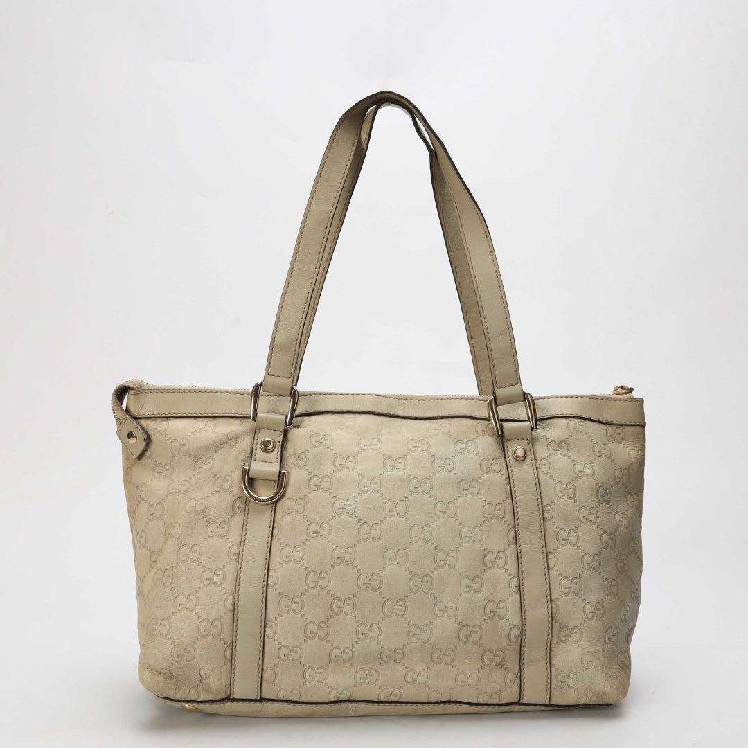 Gucci GG Beige Abbey Tote