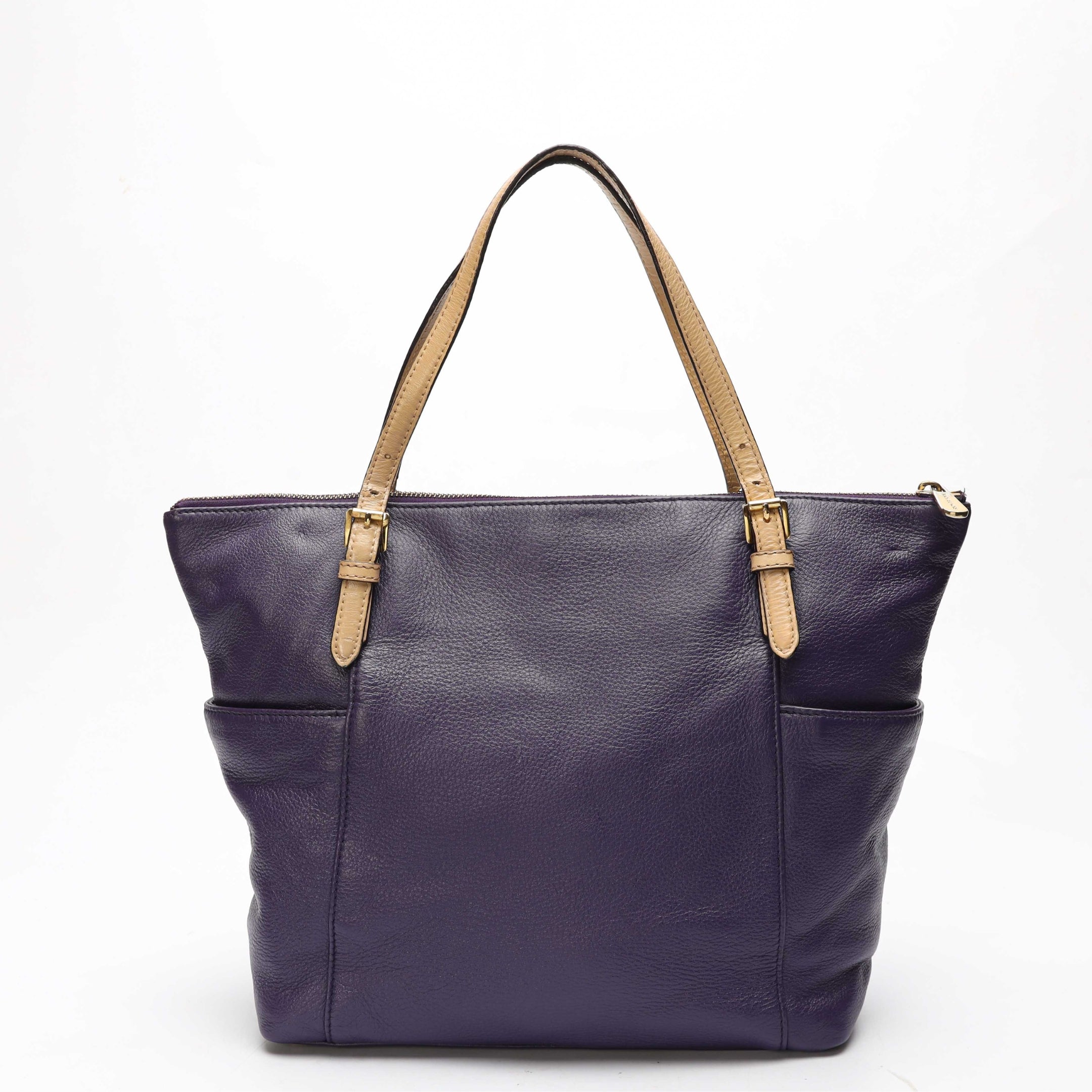 Michael Kors Violet Top Zip Jet Set Tote