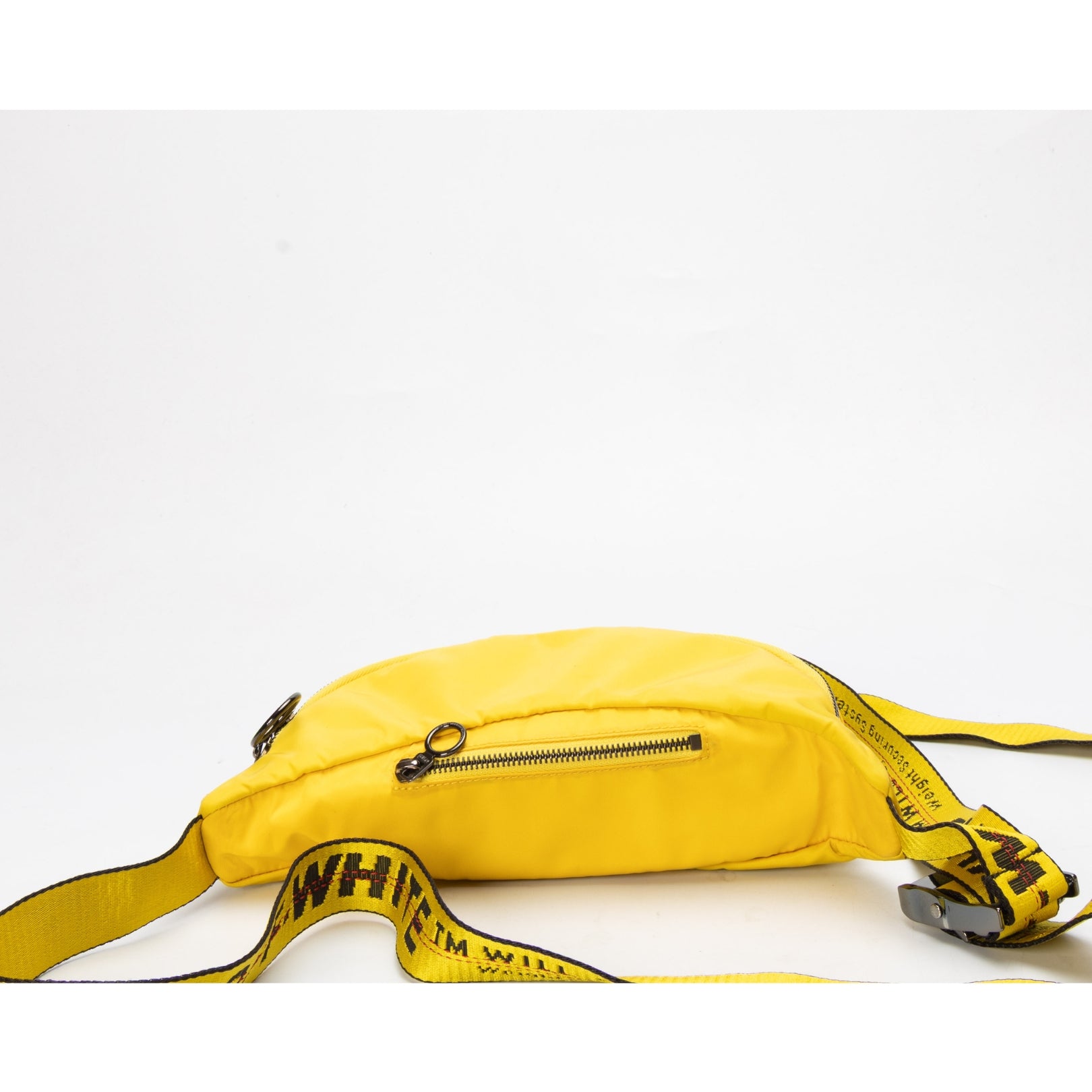 Off-White Yellow Industrial-Strap Belt Bag