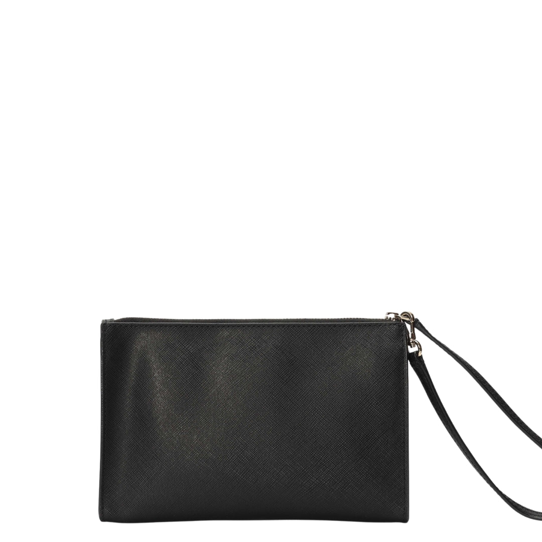 Kate Spade Black Textured Wristlet