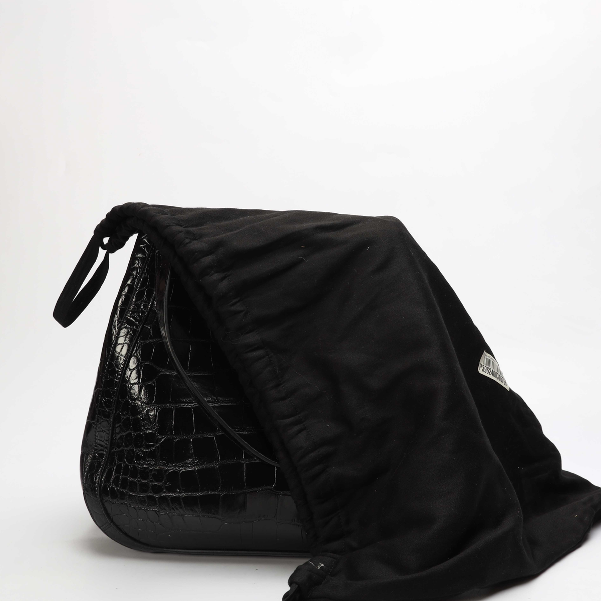 Versace Black Greca Goddess Tote