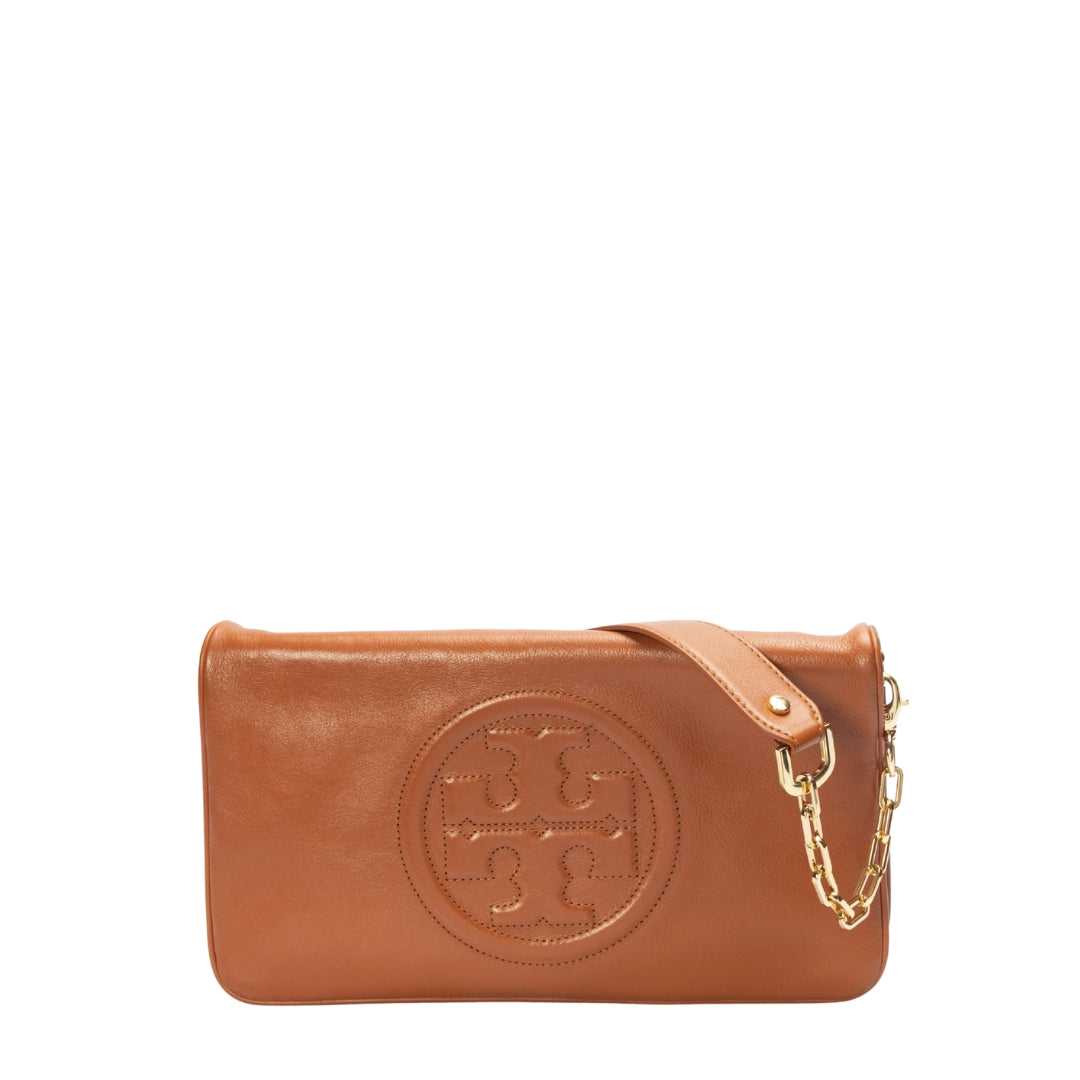 Tory Burch Brown Reva Shoulder Bag