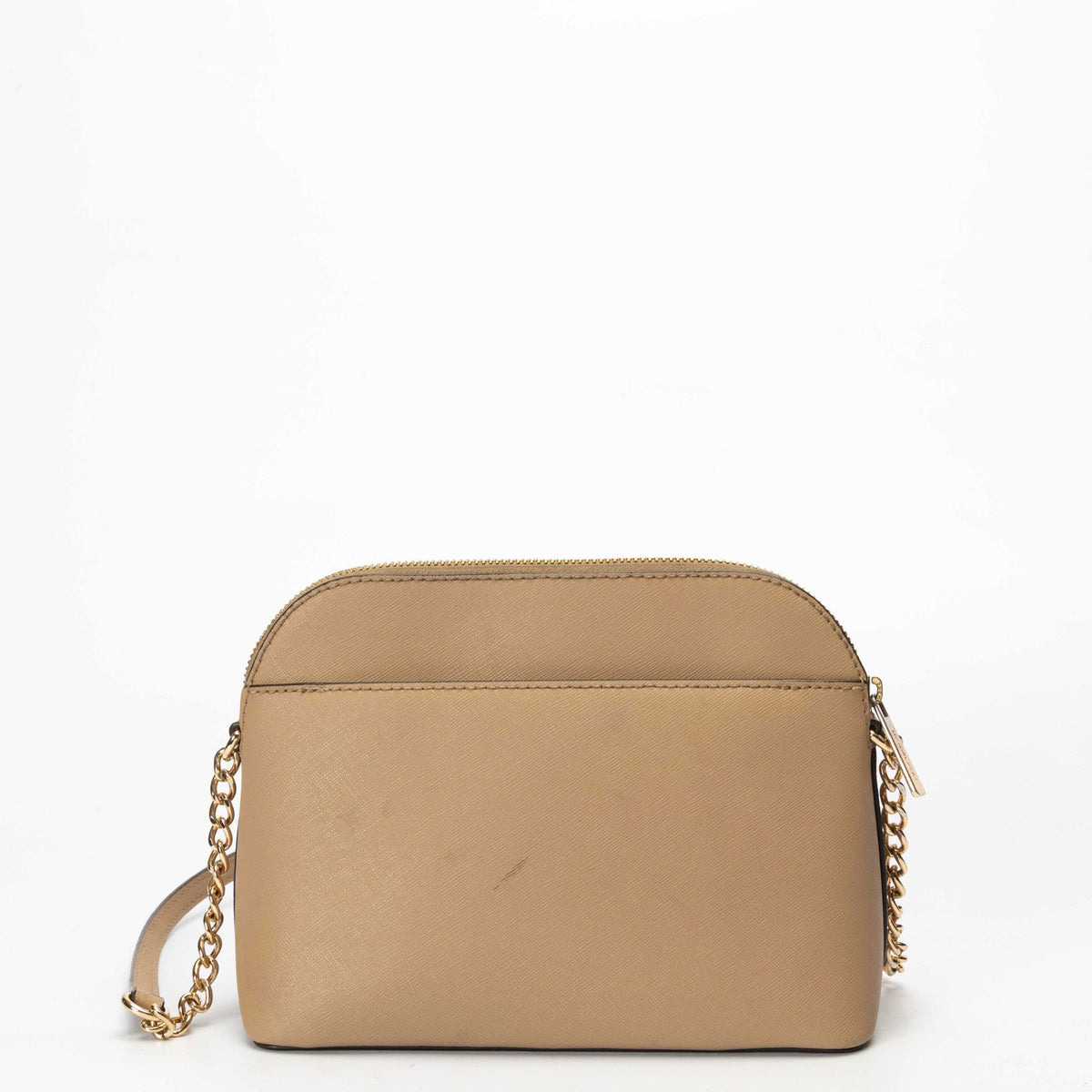 Michael Kors Cindy Dome Beige Crossbody Bag