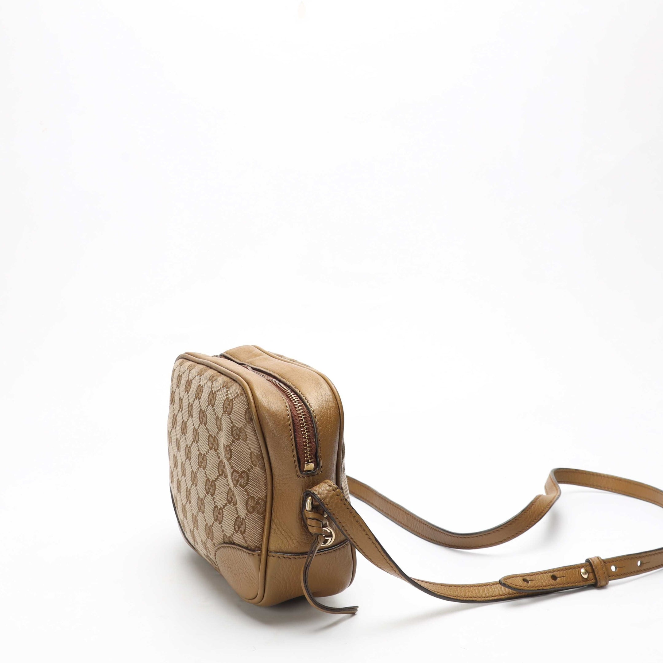 Gucci GG Mini Bree Tan Crossbody Bag