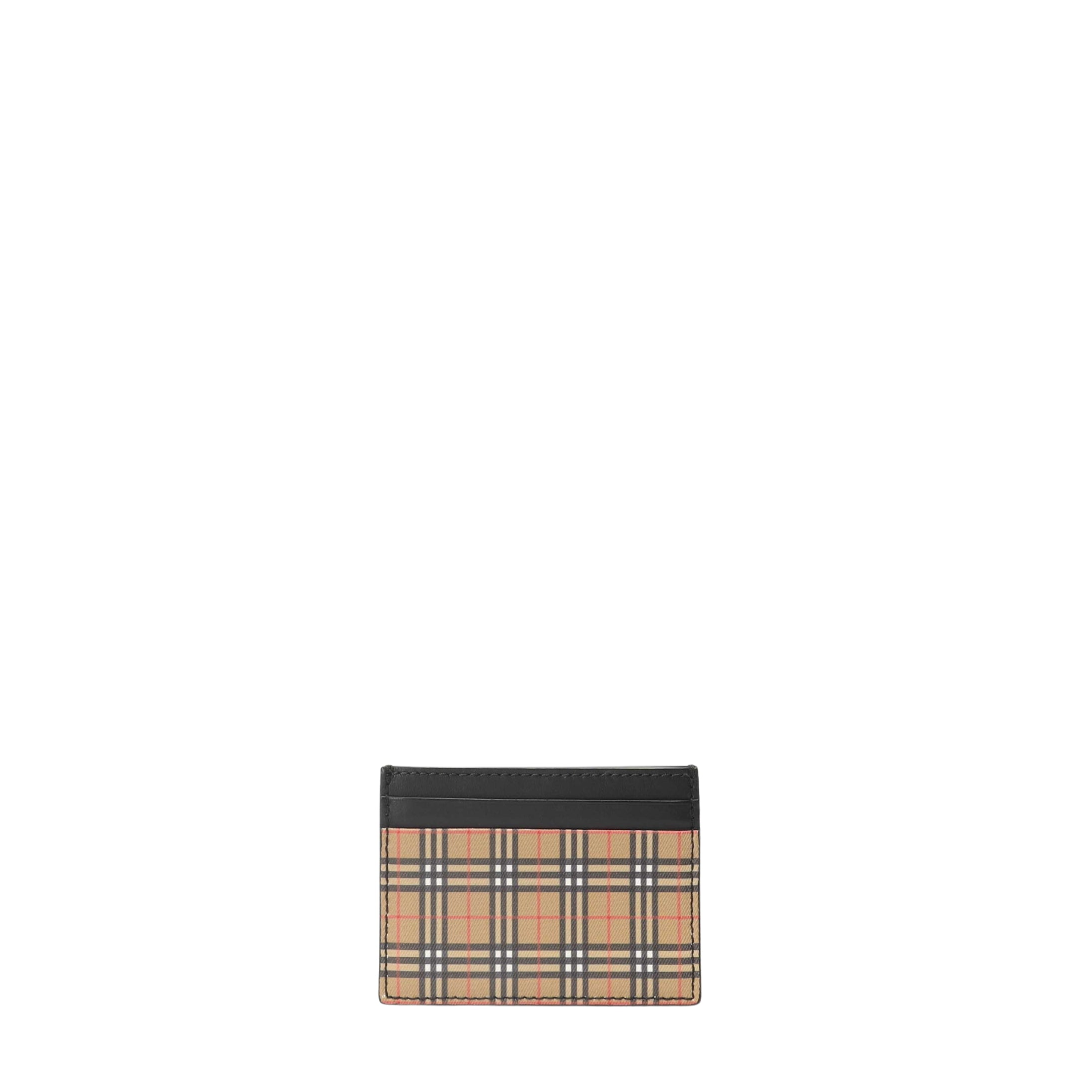 Burberry Checked Card Holder