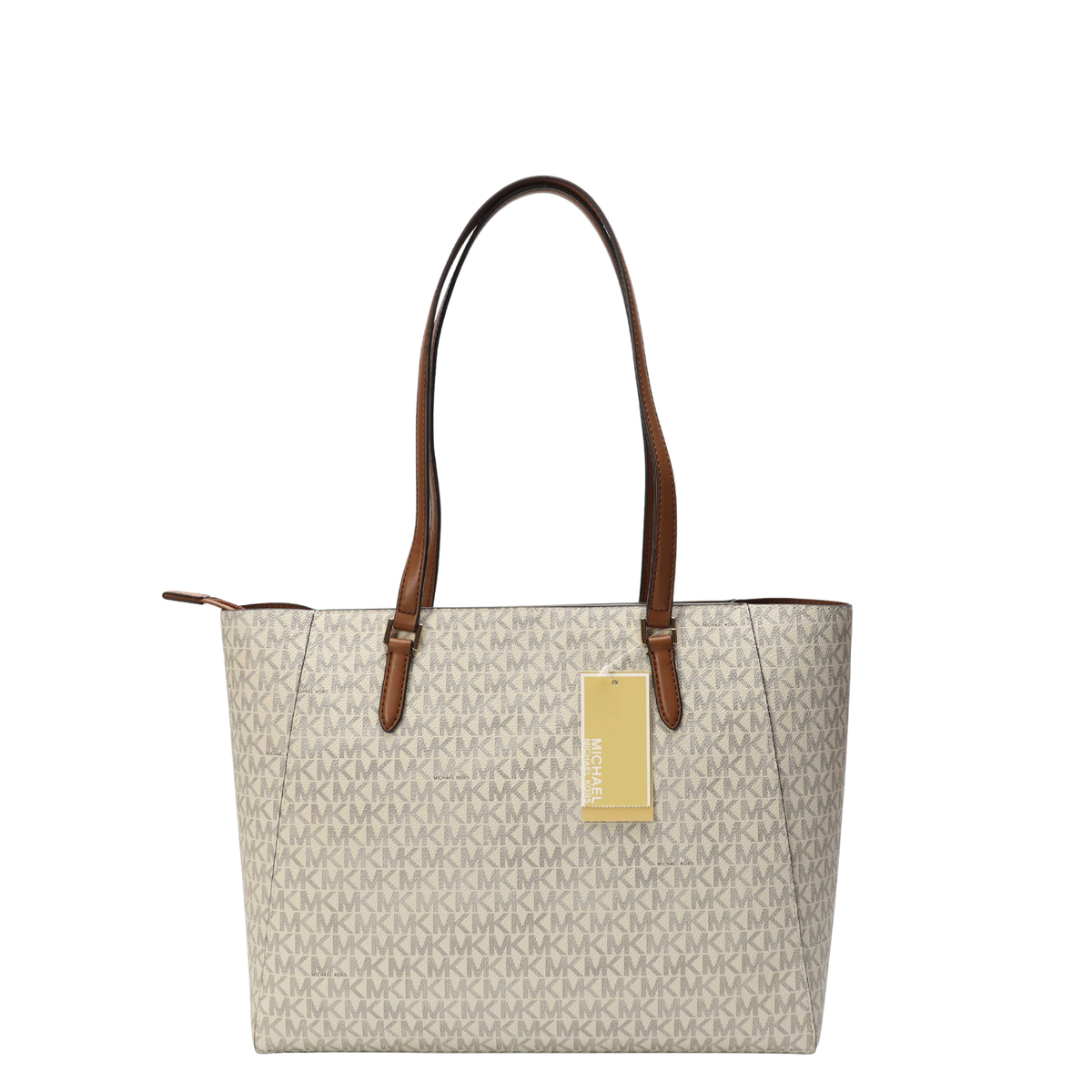 Michael Kors White Charlotte Tote