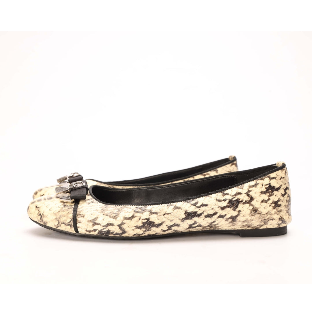 Michael Kors Sami Embellished Scuba Leather Trainer