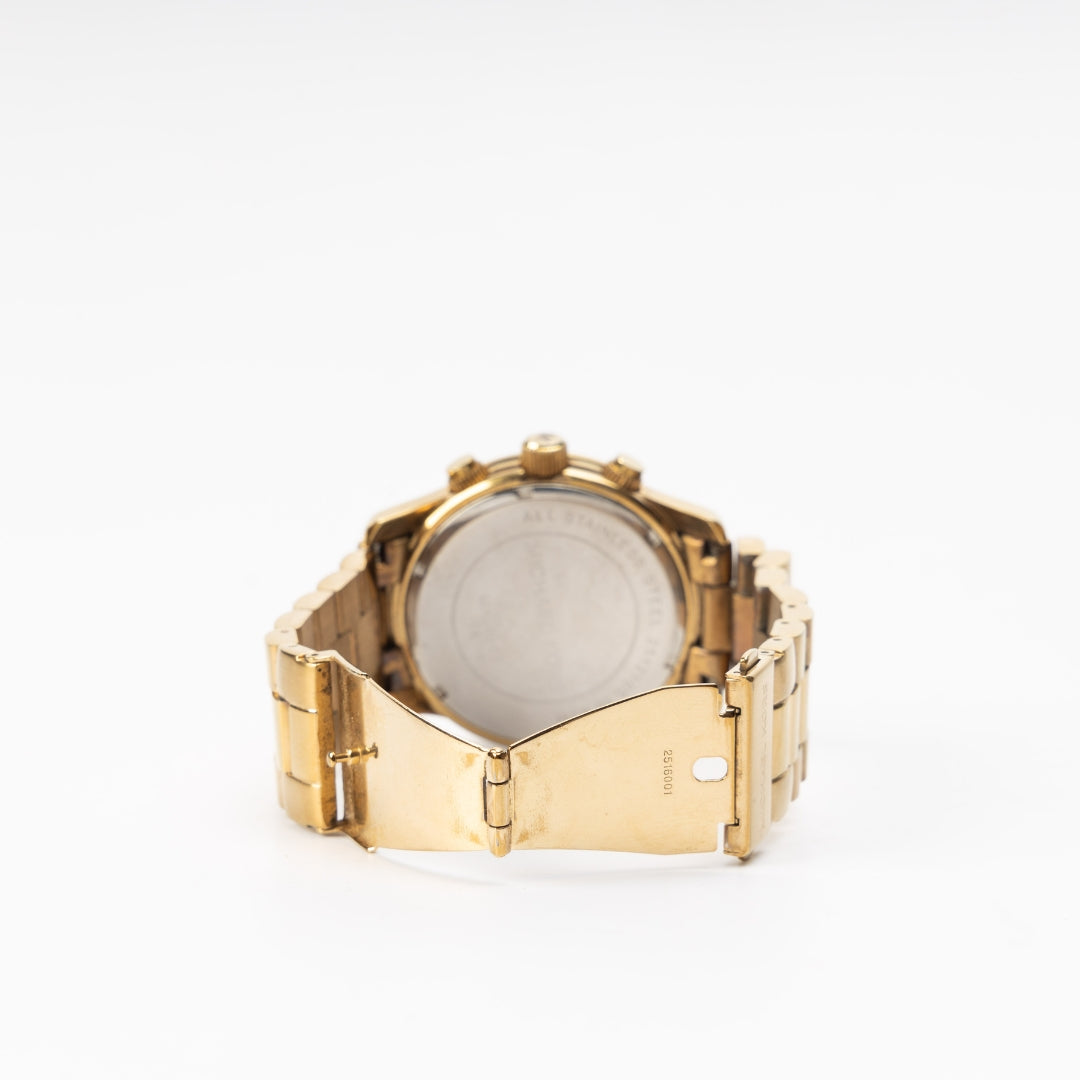Michael Kors Runway Gold Watch