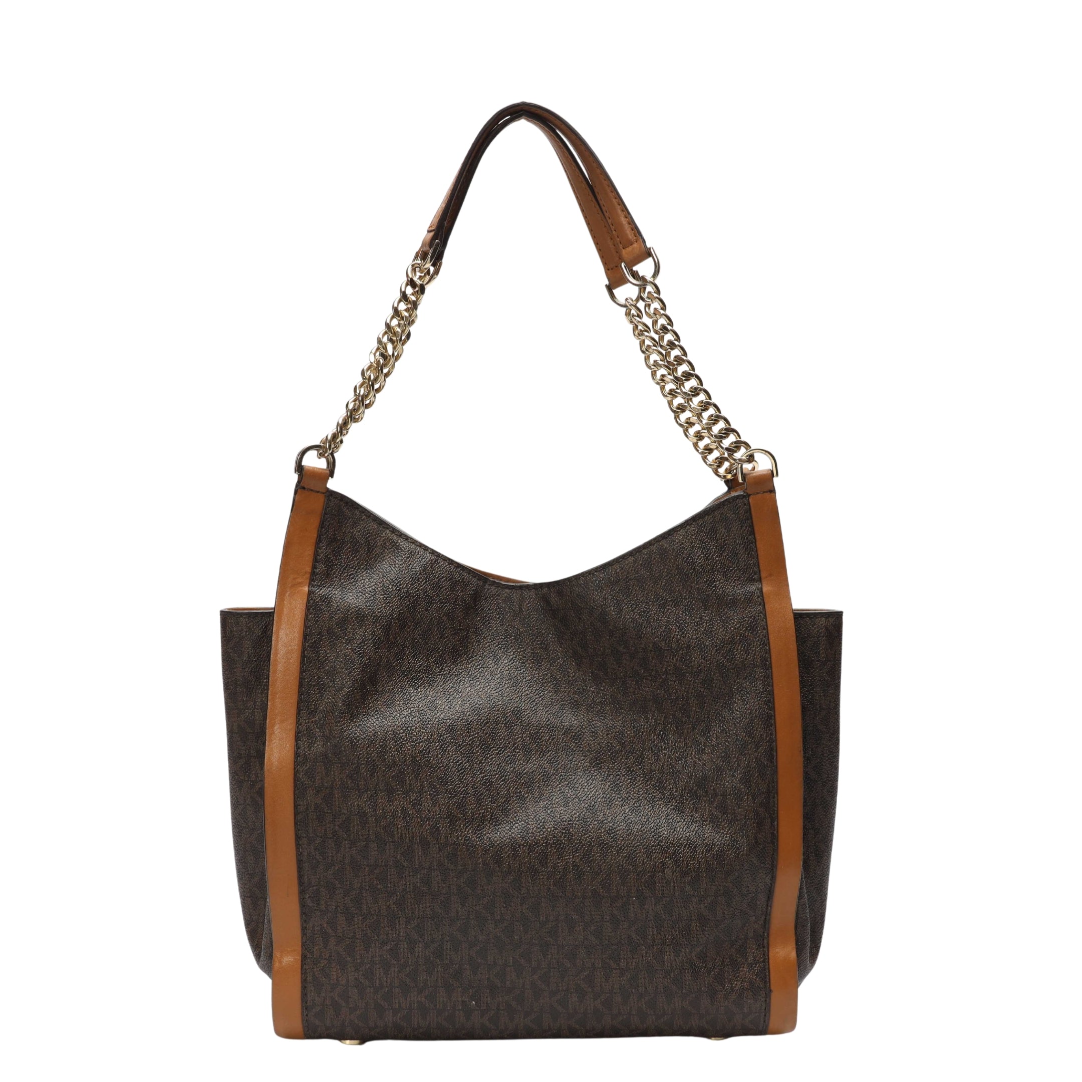 Michael Kors Newbury Signature Chain Shoulder Bag