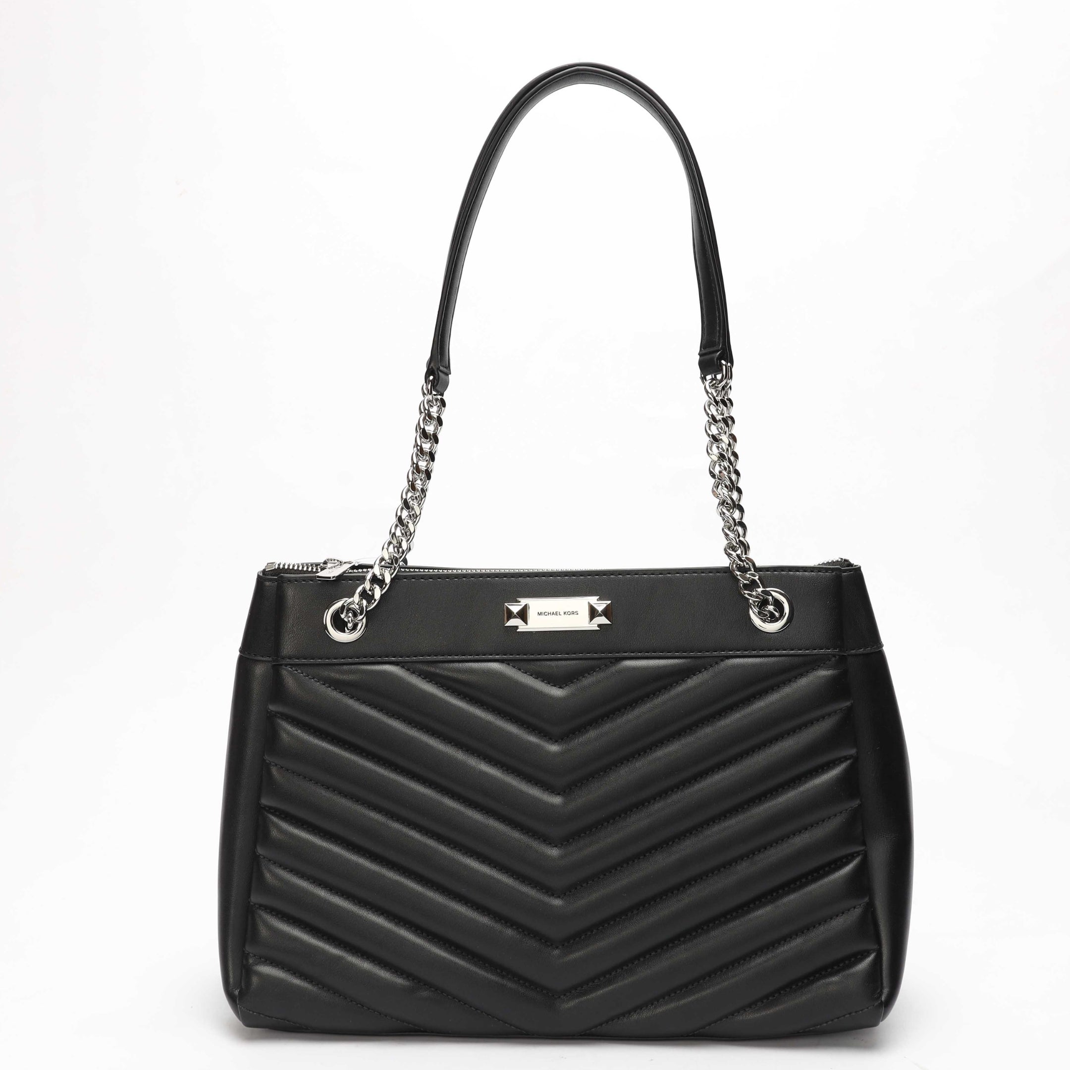 Michael Kors Whitney Black Quilted Tote