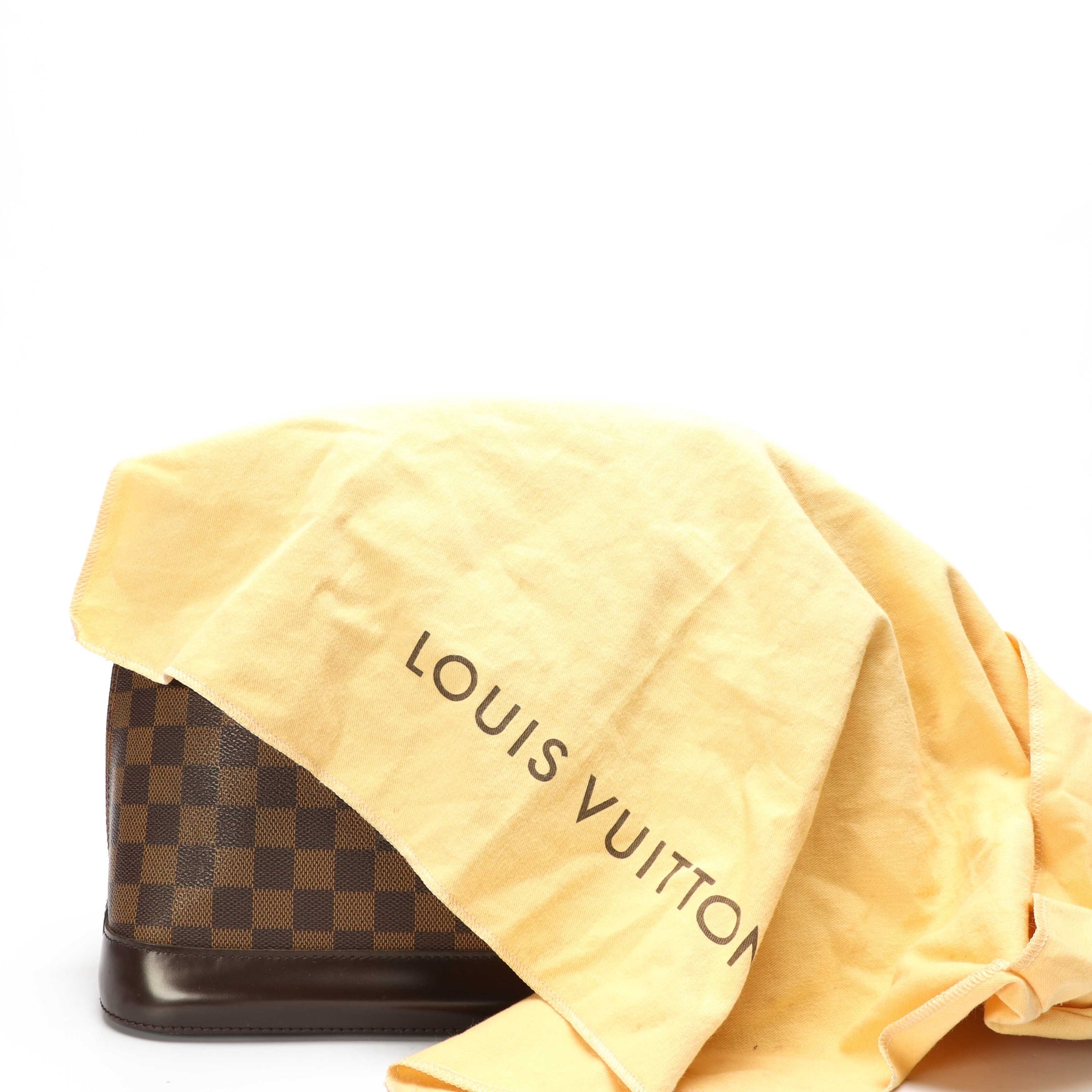 Louis Vuitton Damier Ebene Canvas Alma PM Bag