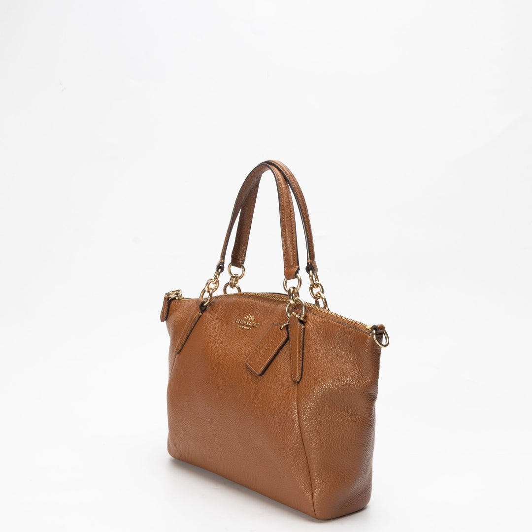 Coach Tan Kelsey Convertible Satchel