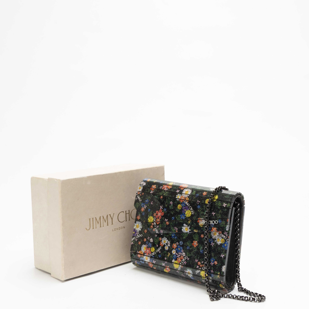 Jimmy Choo Candy Floral Crossbody Bag