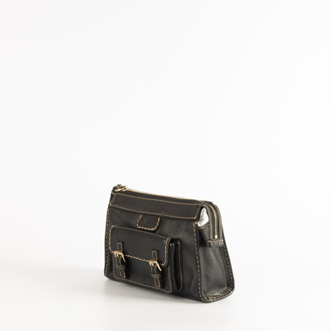 Chloé Edith Leather Wristlet