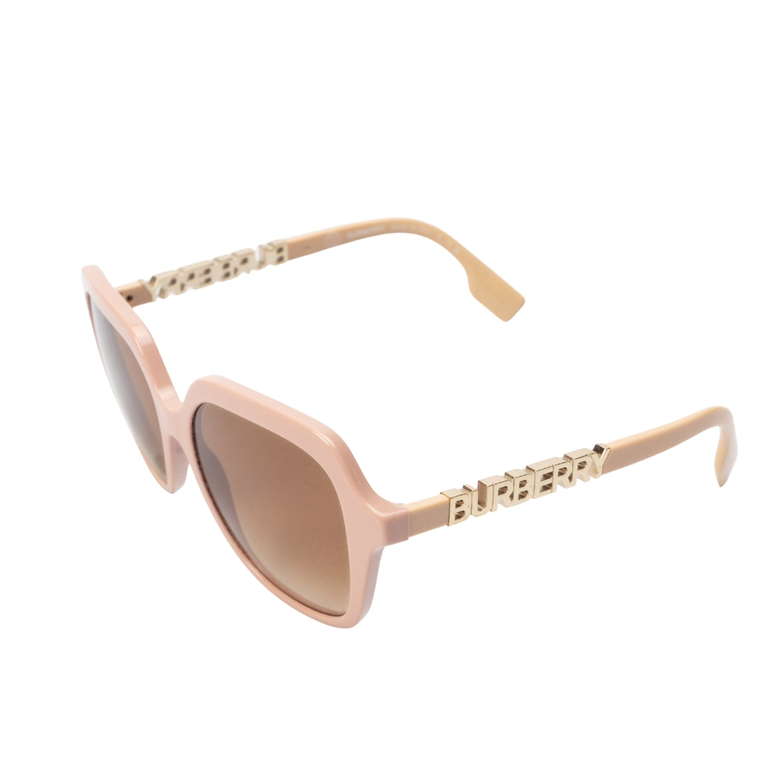 Burberry Logo Pink Women's Sunglasses