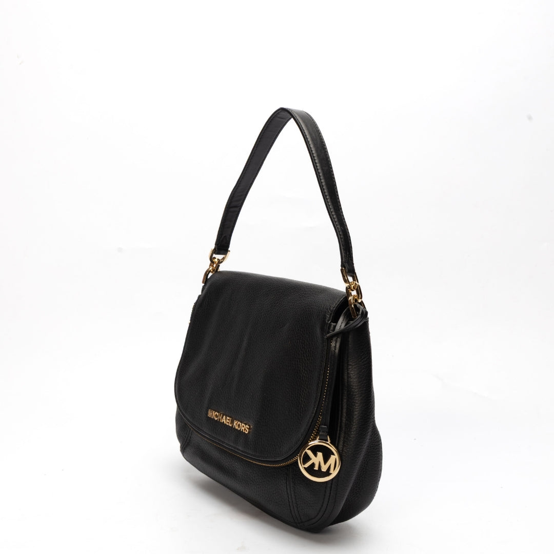 Michael Kors Black Bedford Flap Bag