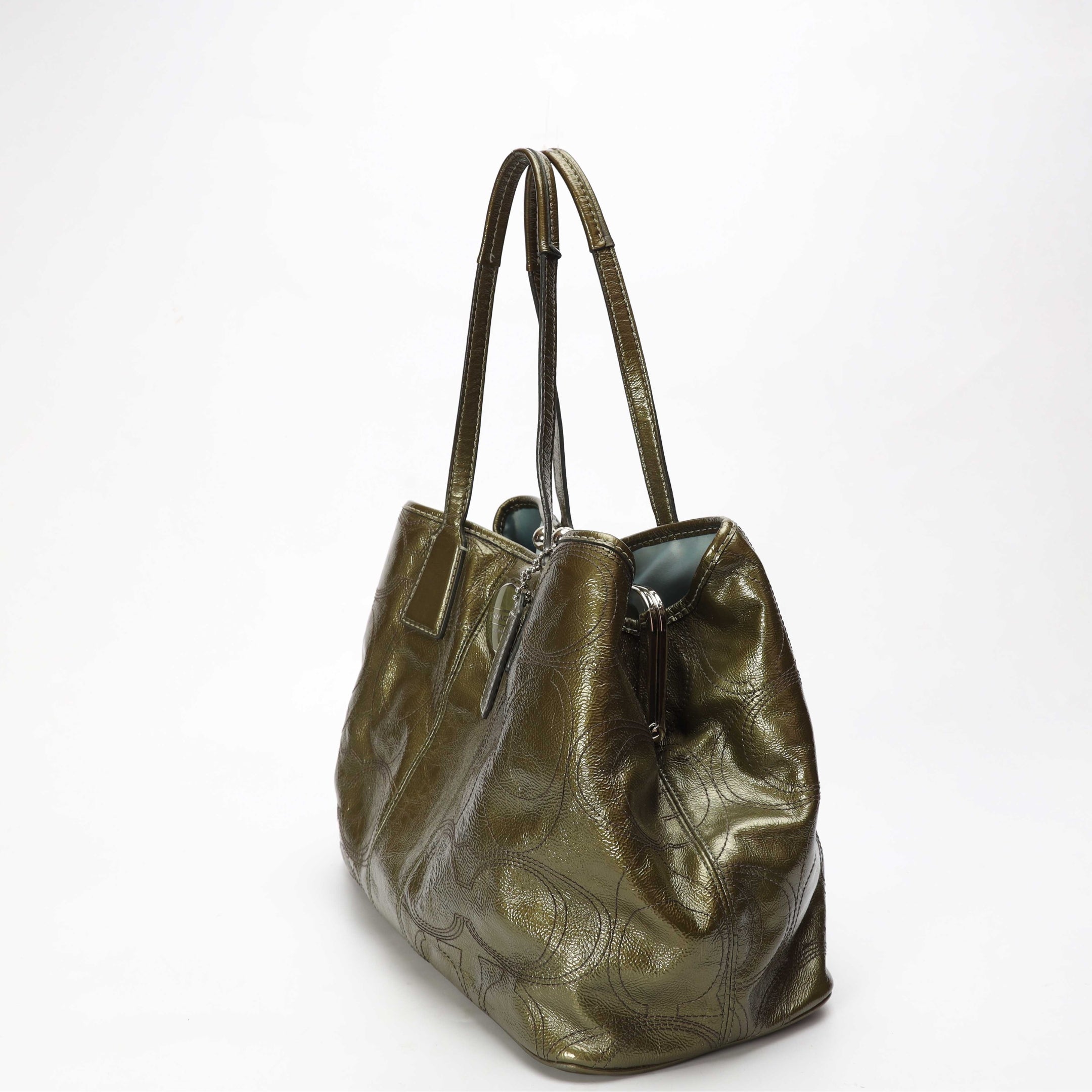 Coach Olive Framed Carryall Tote
