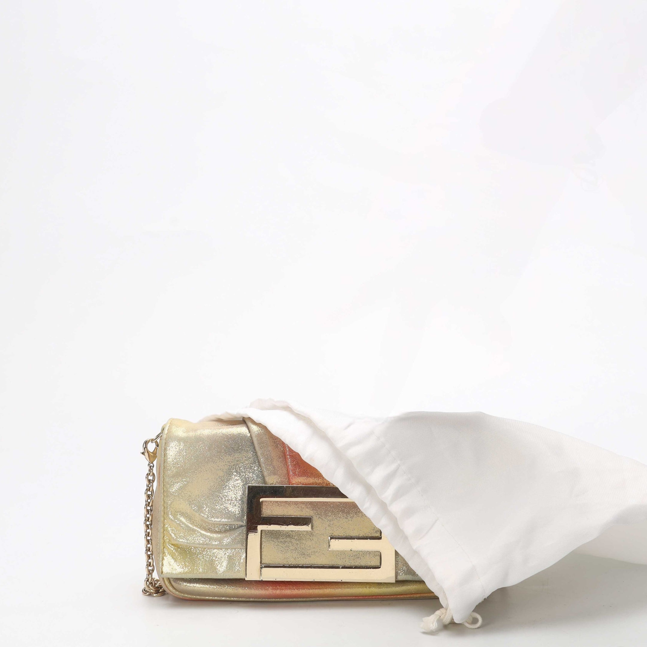 Fendi Shimmery Mia Chain Pochette