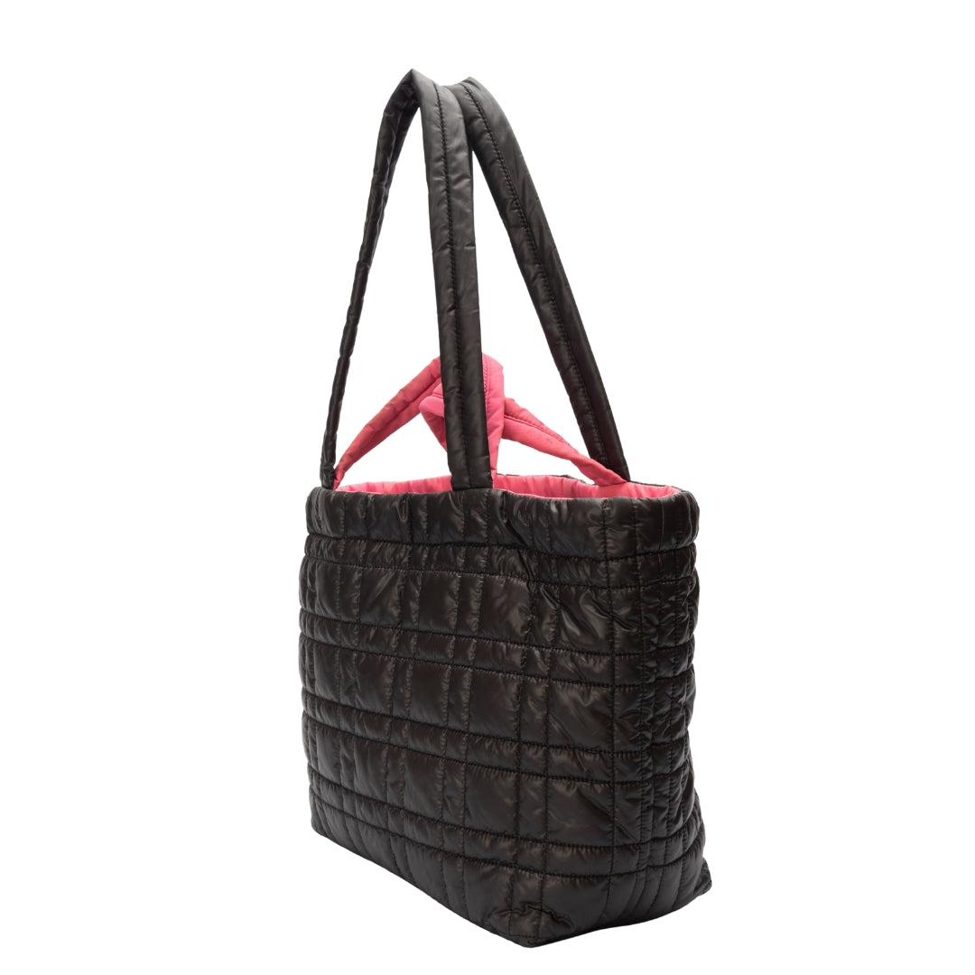 Kate Spade Softwhere Quilted Large Black Tote