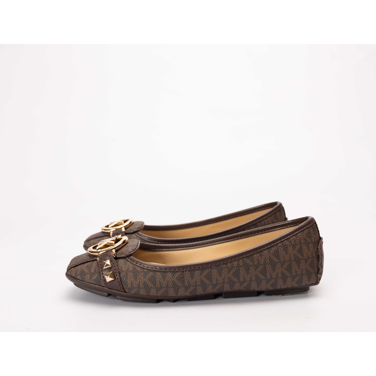 Michael Kors Studded Logo Moccasin