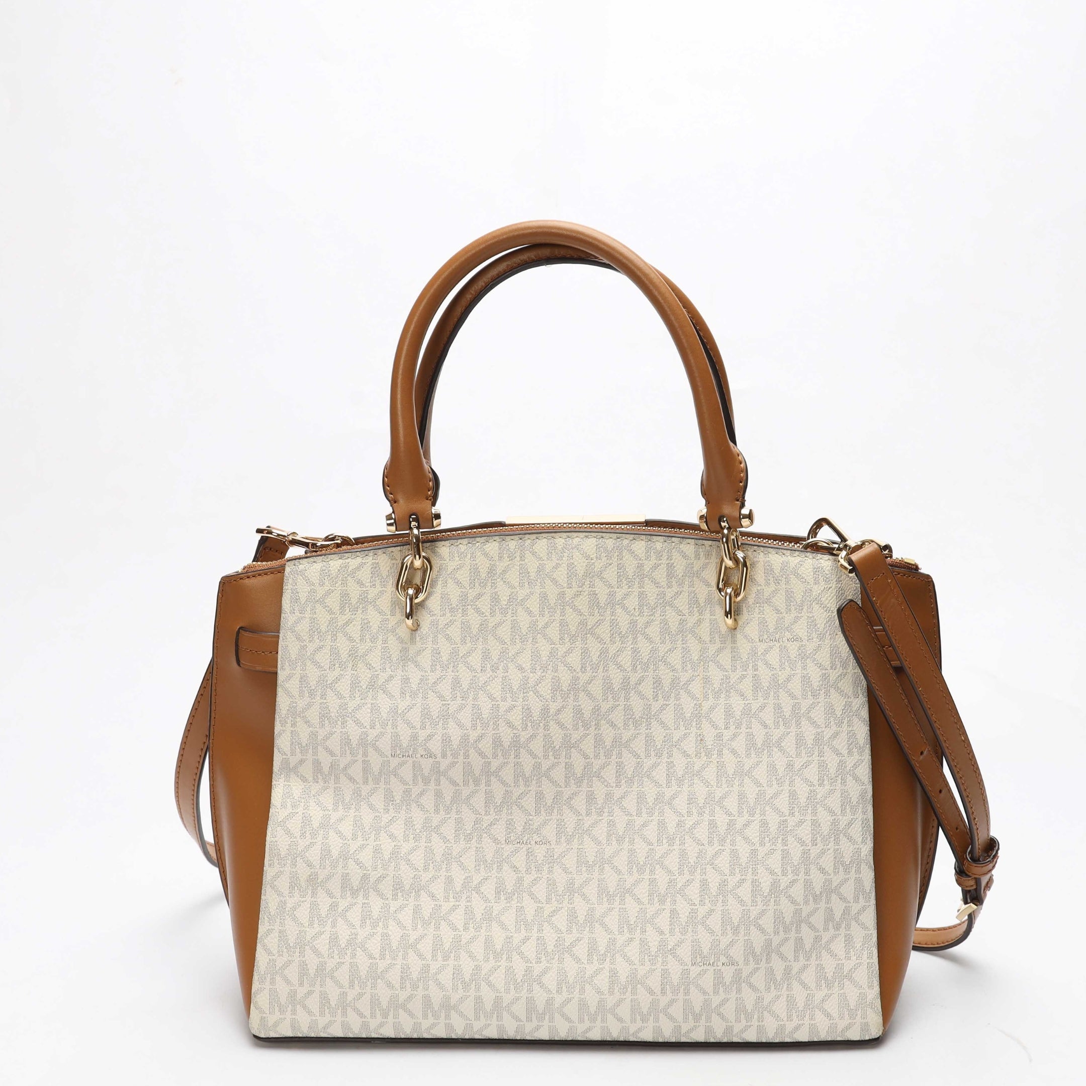 Michael Kors Rochelle Vanilla Large Satchel