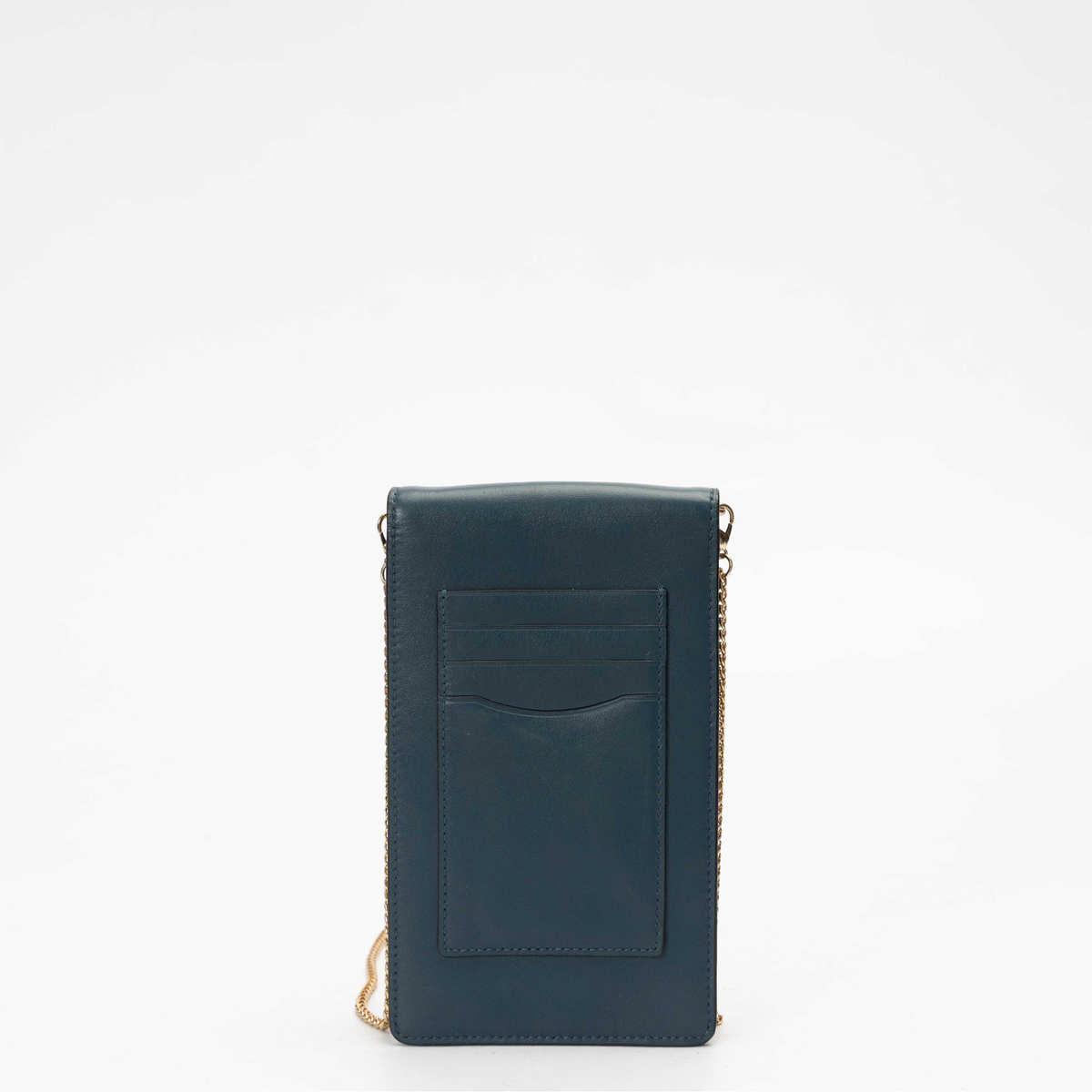 Coach Green Snap Phone Crossbody Bag