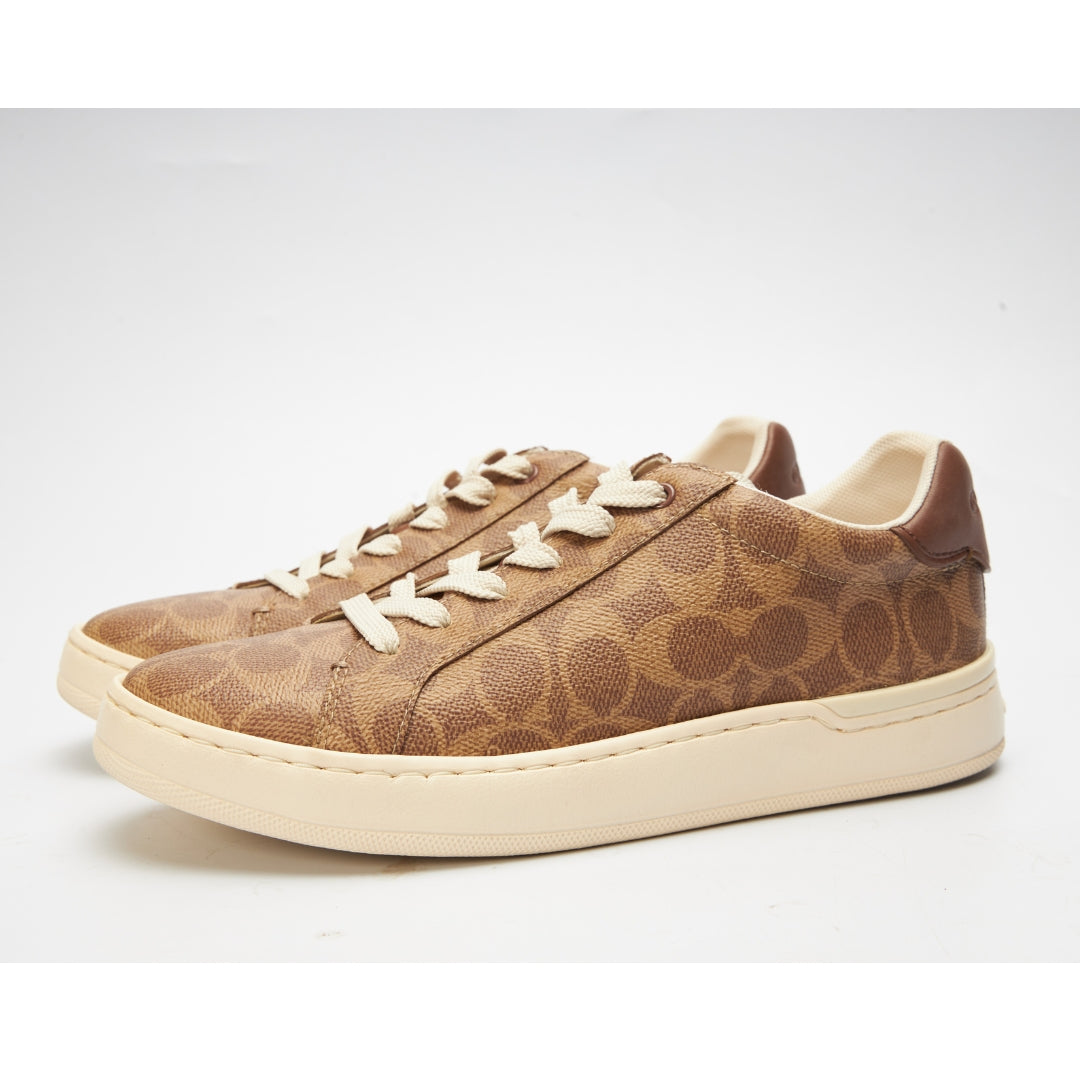 Coach High Line Sneaker In Signature Canvas