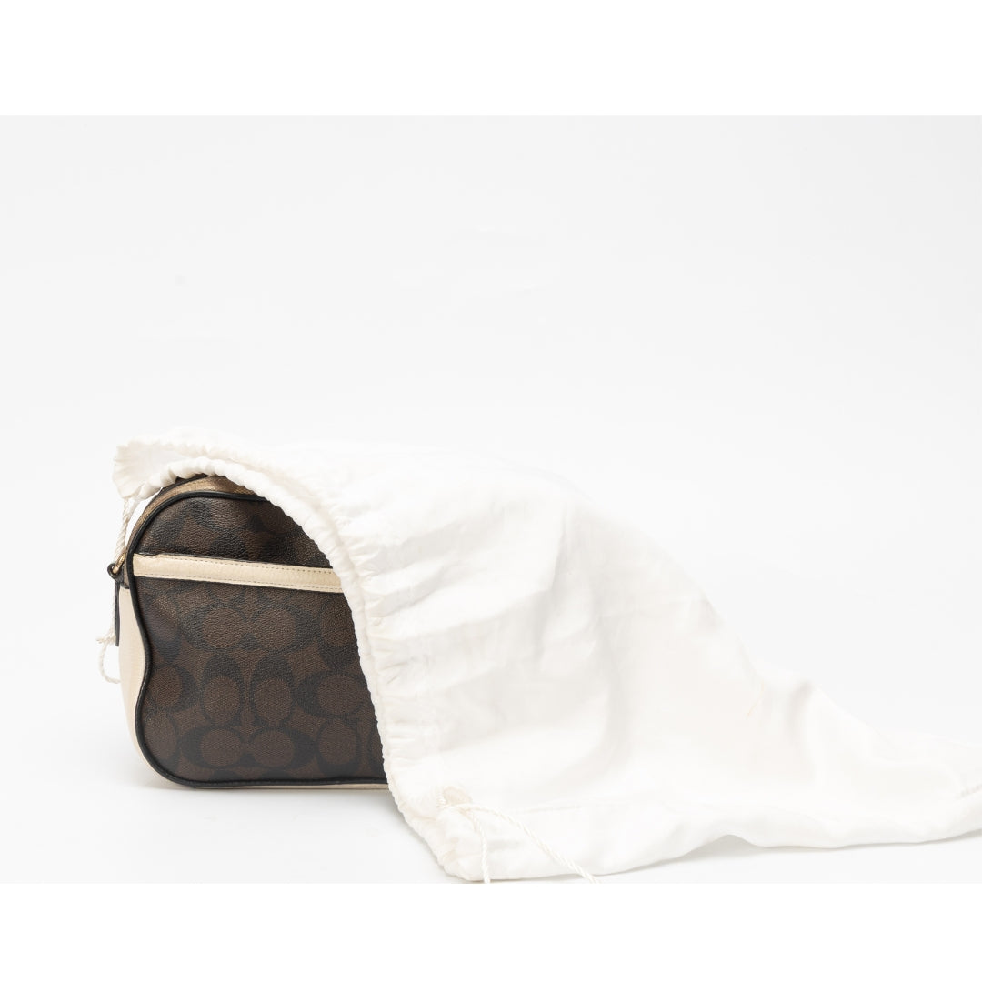 Coach Signature Canvas Jes Crossbody Bag