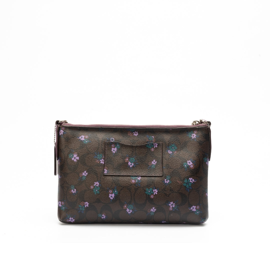 Coach Floral Print Crossbody