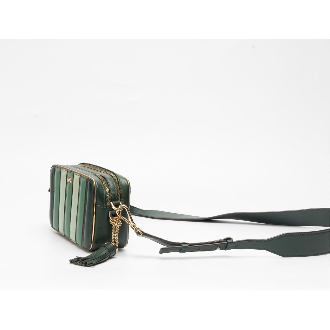 Michael Kors Racing Green Multi Small Cross Body Bag