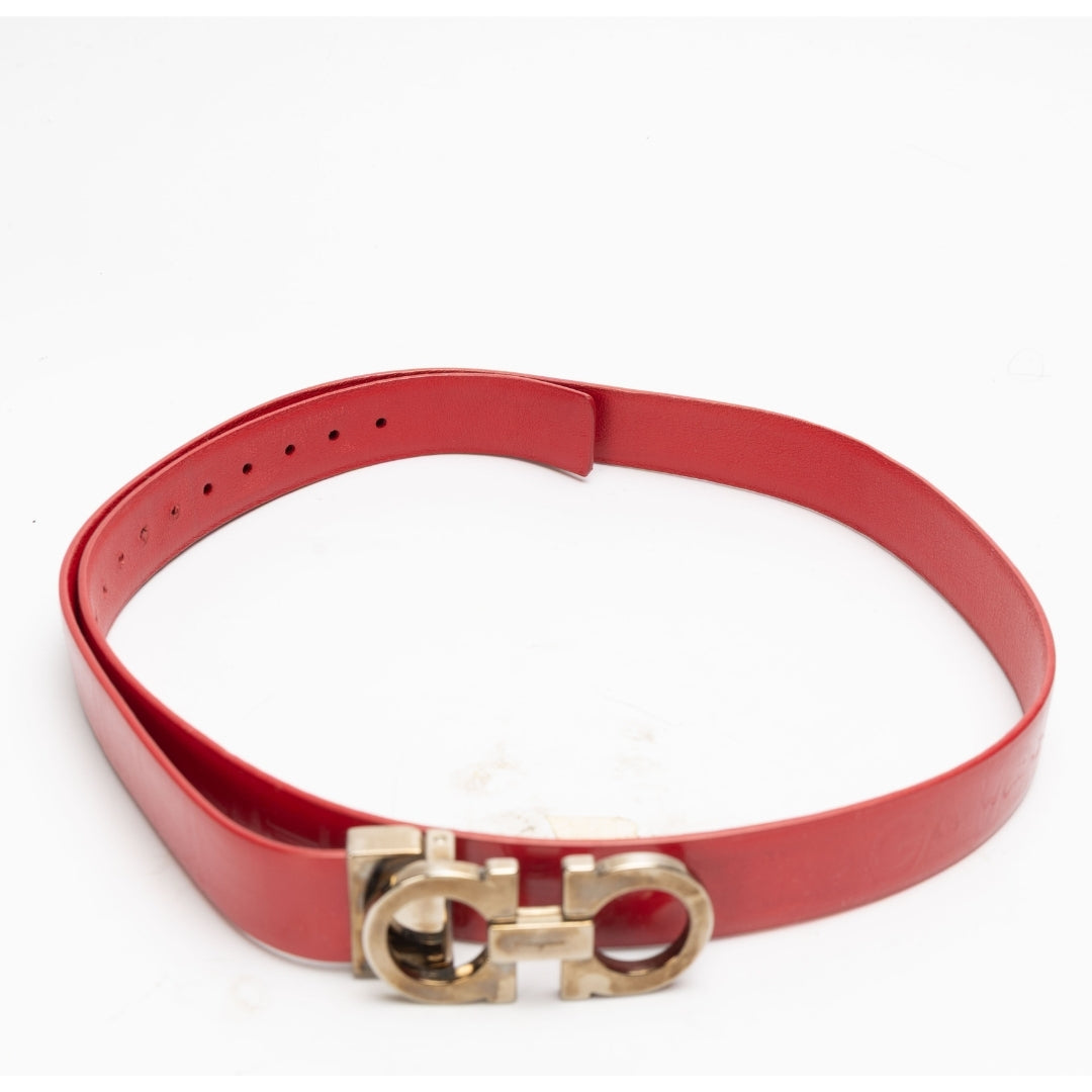 Salvatore Ferragamo Reversible & Adjustable Gancini Belt