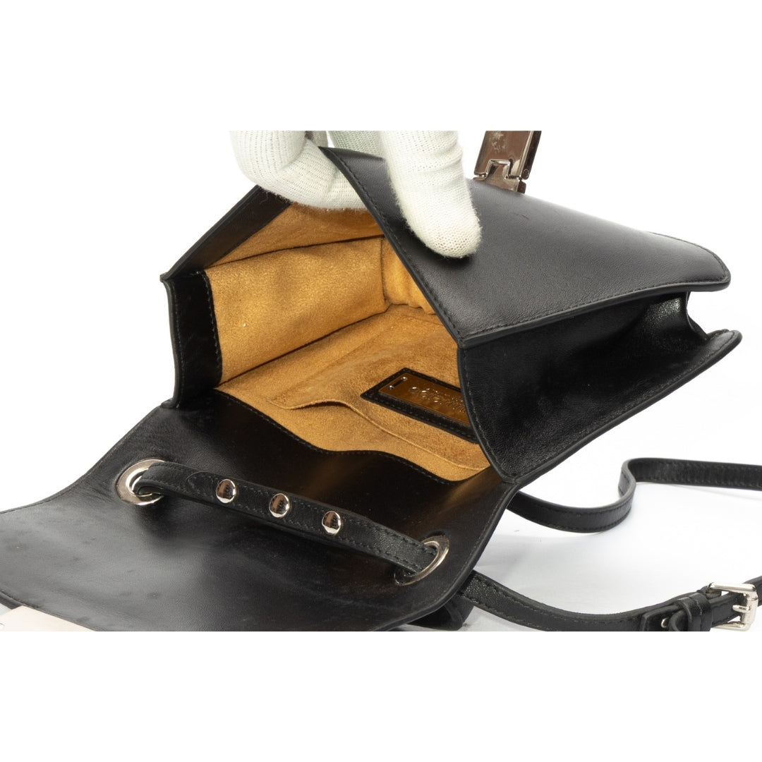 Jimmy Choo Leather Rebel Crossbody Bag