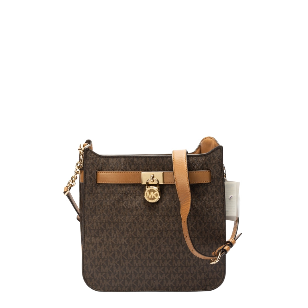 Michael Kors Hamilton Medium North South Messenger Bag