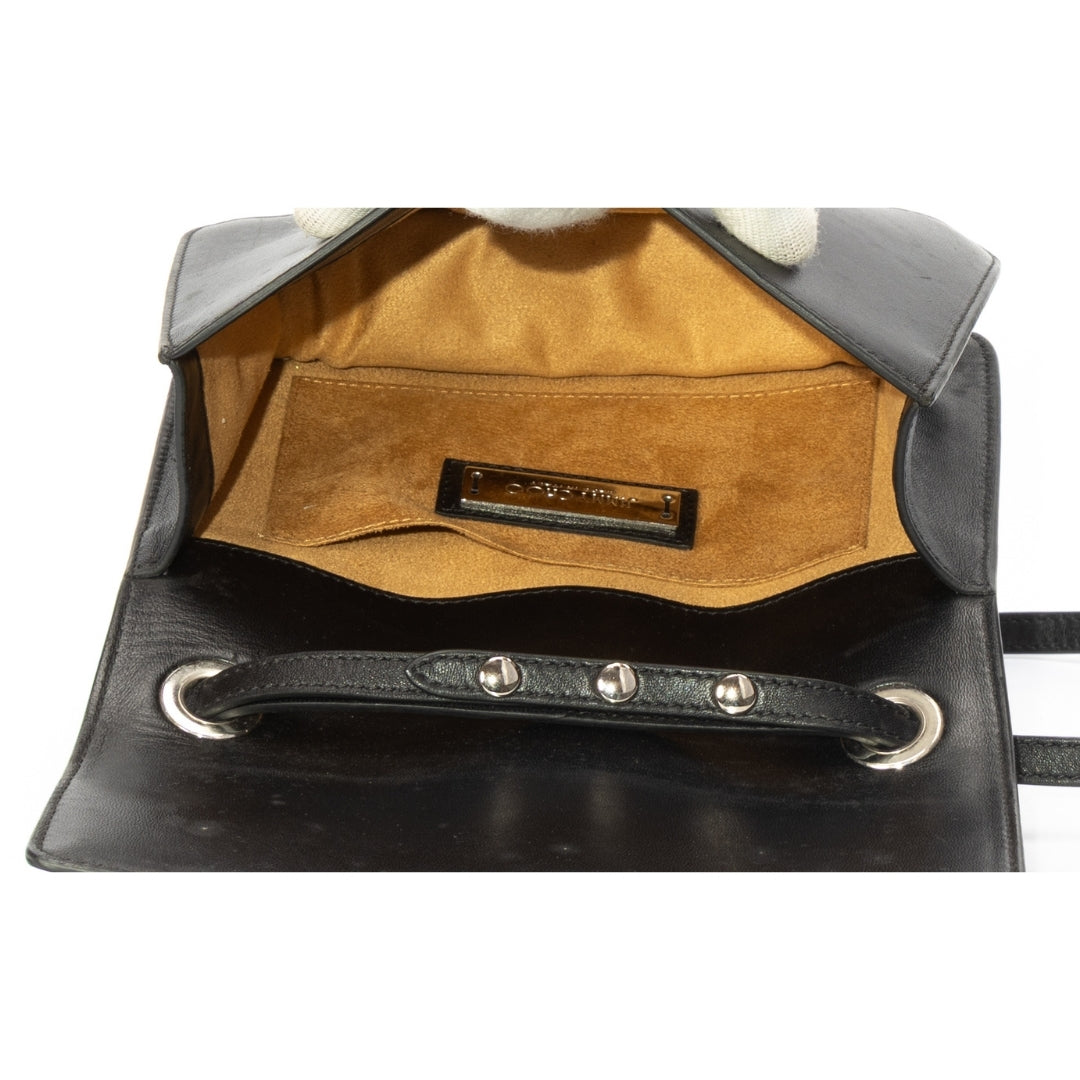 Jimmy Choo Leather Rebel Crossbody Bag