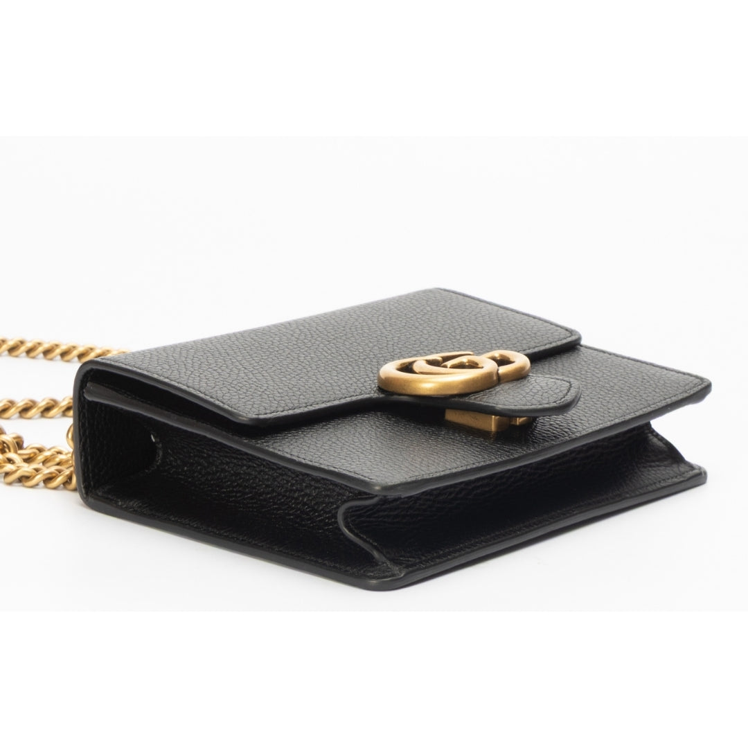 Gucci GG Marmont Pochette Chain Shoulder Bag
